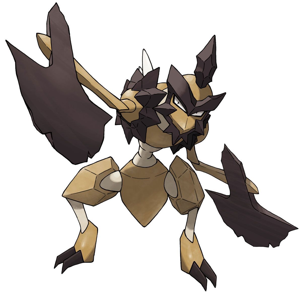 Kleavor Art from Pokémon Legends: Arceus. New pokemon, Pokemon, Pokemon pokedex