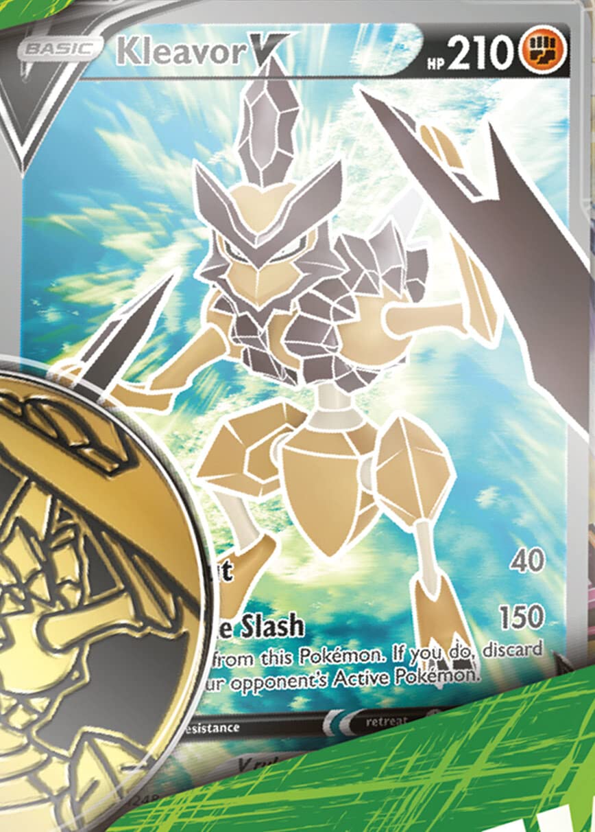 Pokemon TCG: Kleavor VSTAR Collection Box, Toys & Games