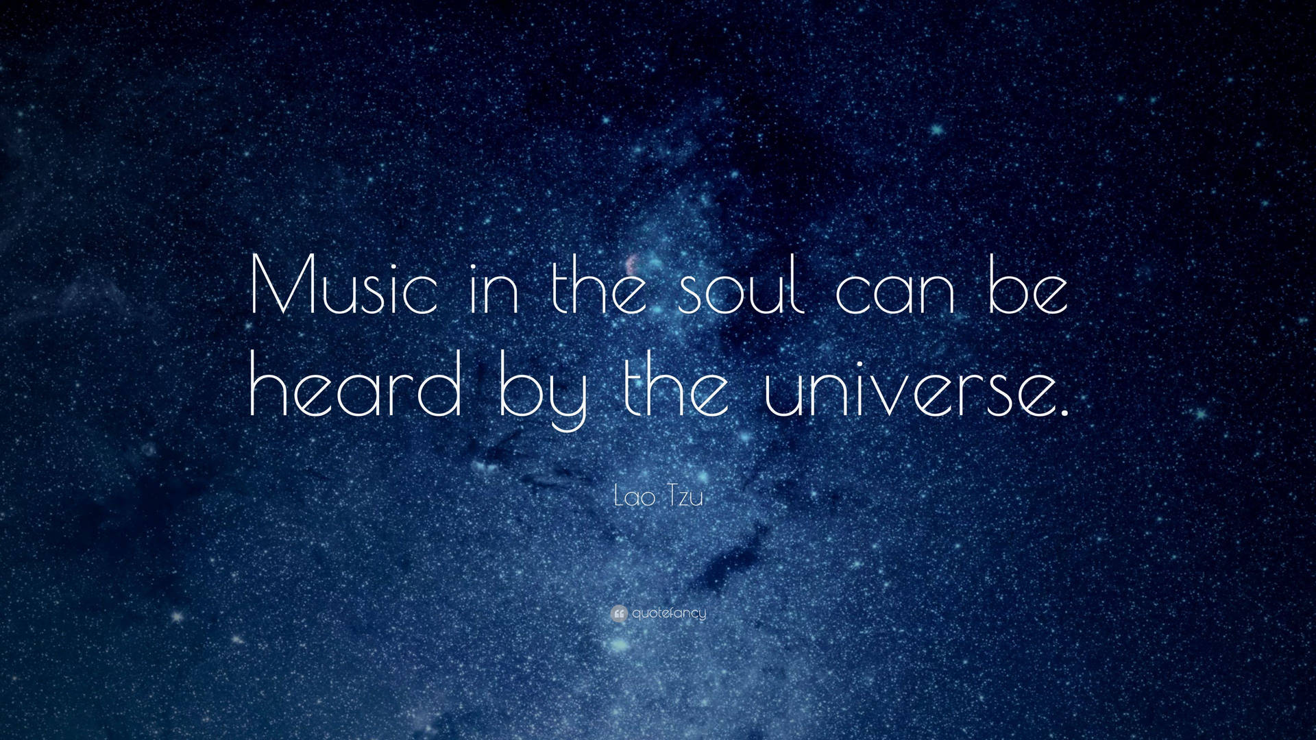 Download Aesthetic Quotes Music Night Sky Wallpaper
