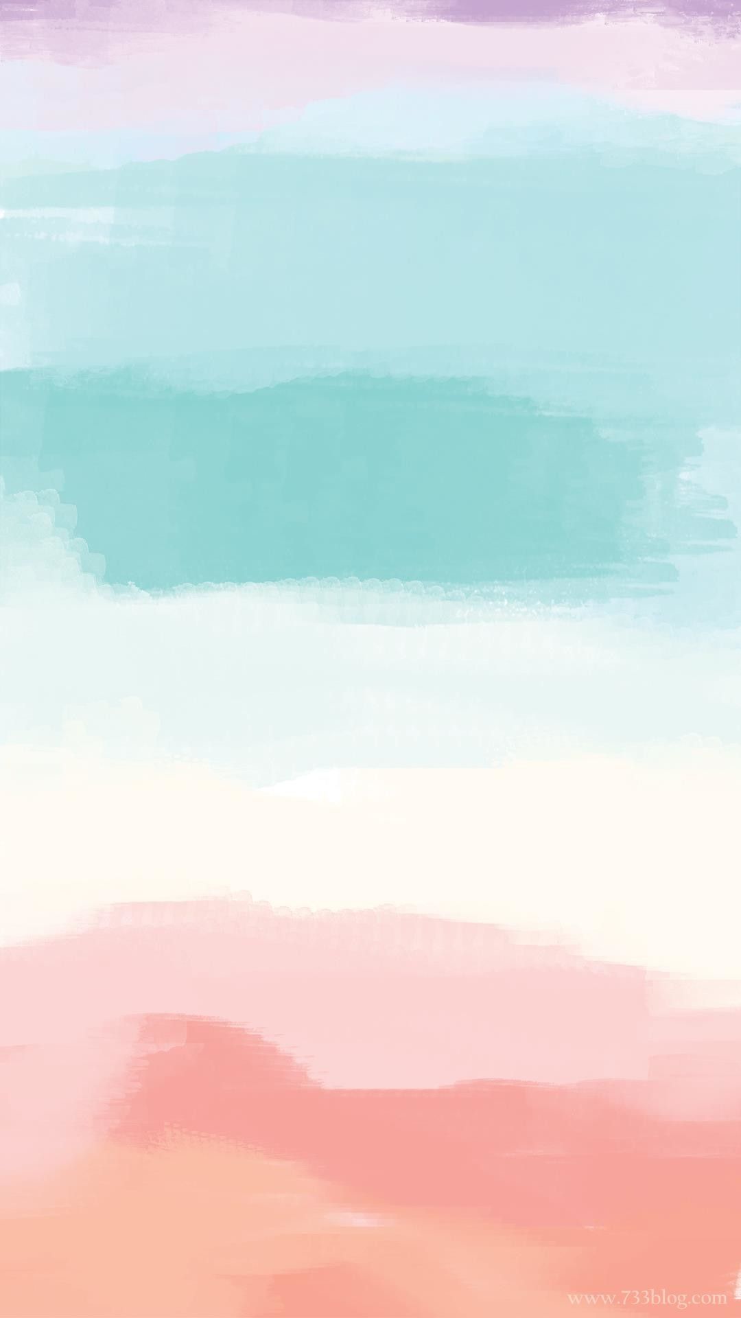 Watercolor iPhone Wallpaper