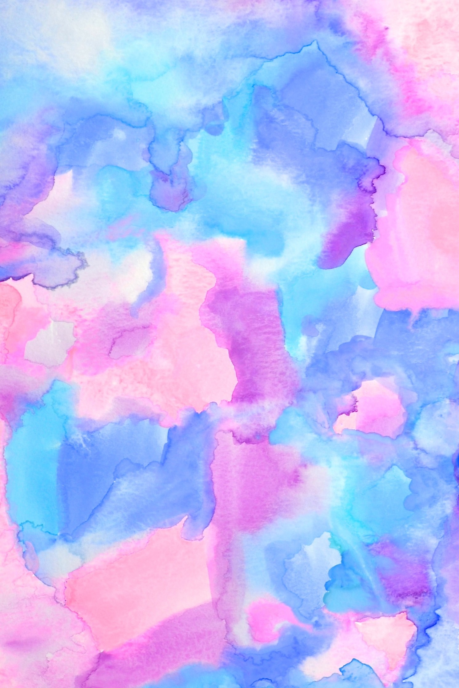 Ambrosia- gorgeous free hand painted watercolor iPhone wallpaper