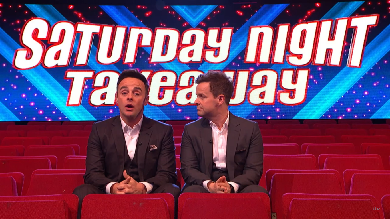 Ant & Dec end Saturday Night Takeaway with mental wellness call