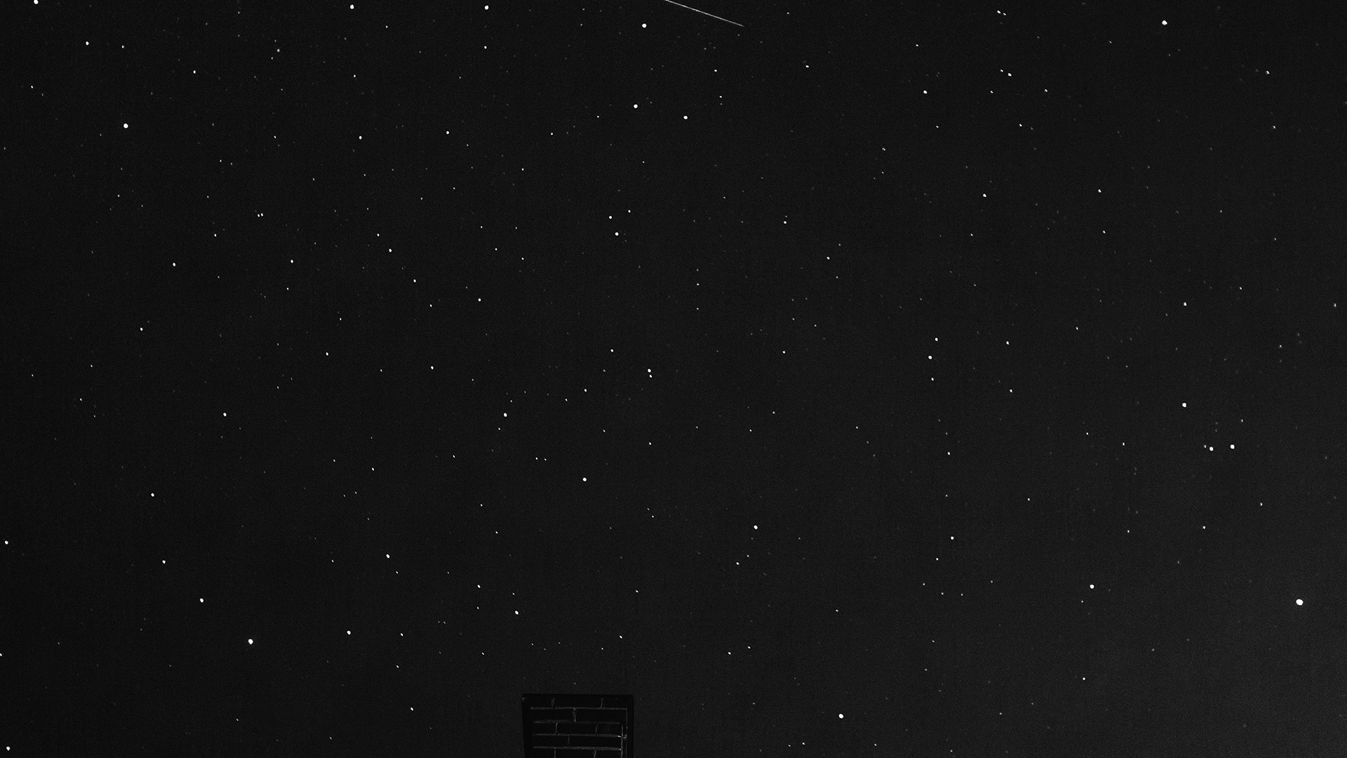 Star Night Sky Summer Dark Bw Wallpaper