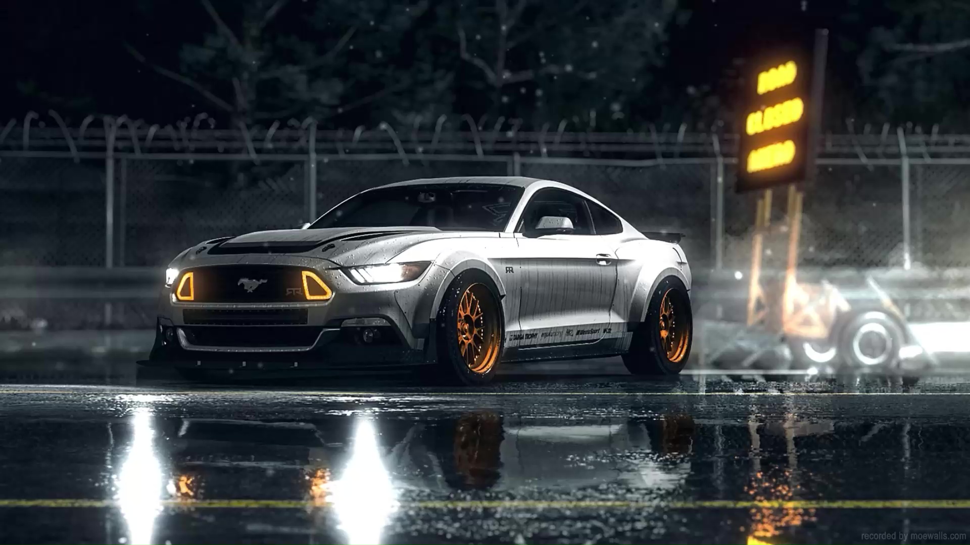 Ford Mustang Live Wallpaper, Animated Wallpaper