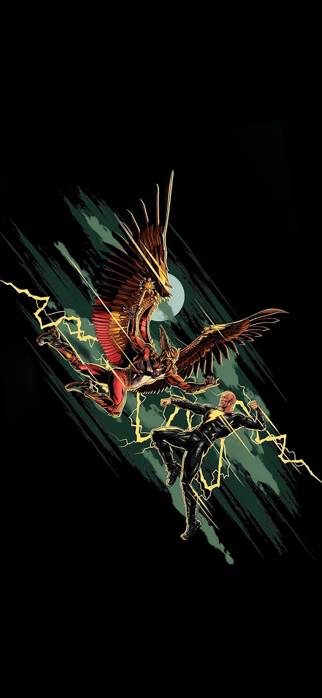 Removed the text from the Black Adam Promo Posters and converted them into Mobile Wallpaper