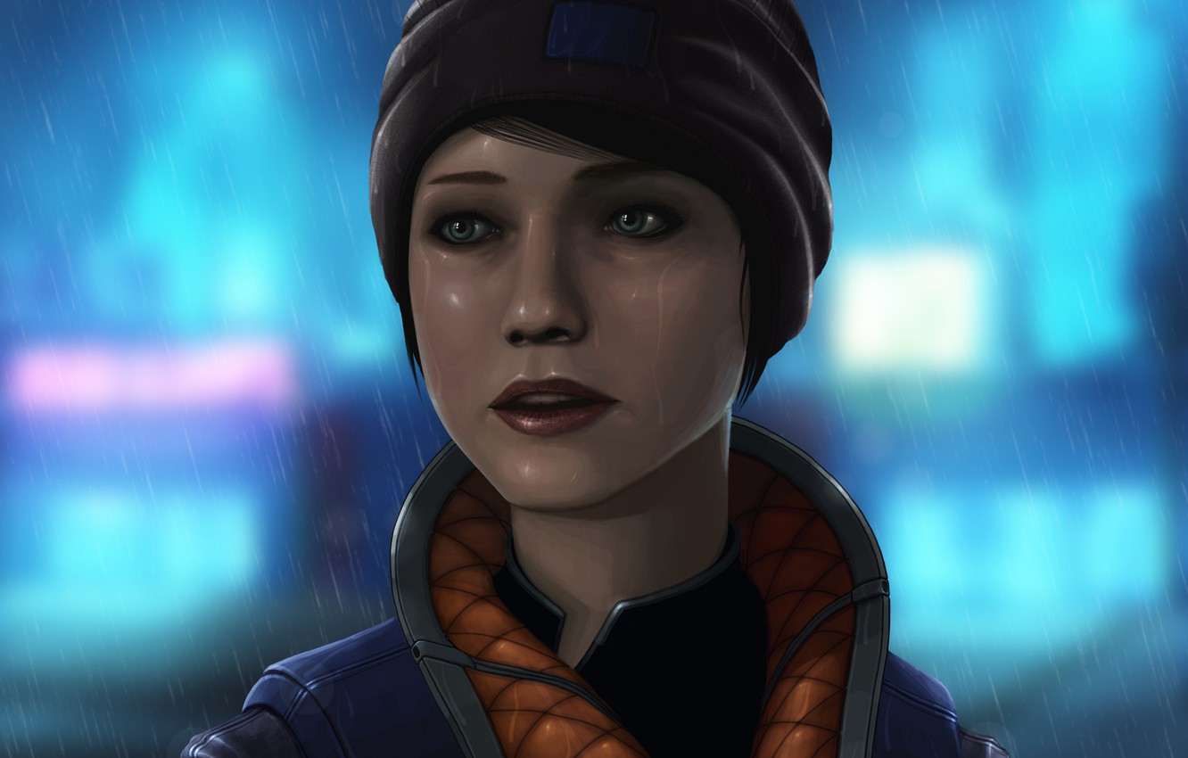 Wallpaper robot, Android, Quantic Dream, black, detroit become human image for desktop, section арт