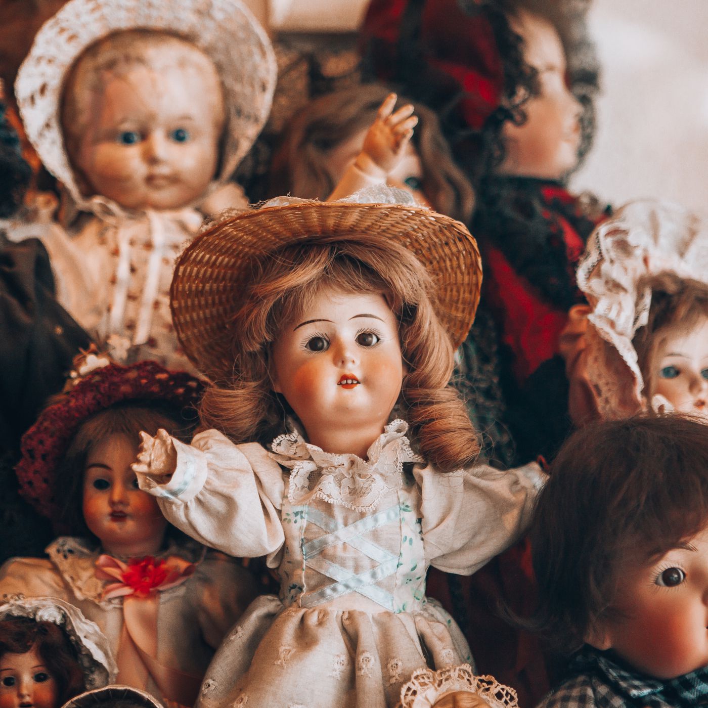 Horror movies love a haunted doll. So do collectors