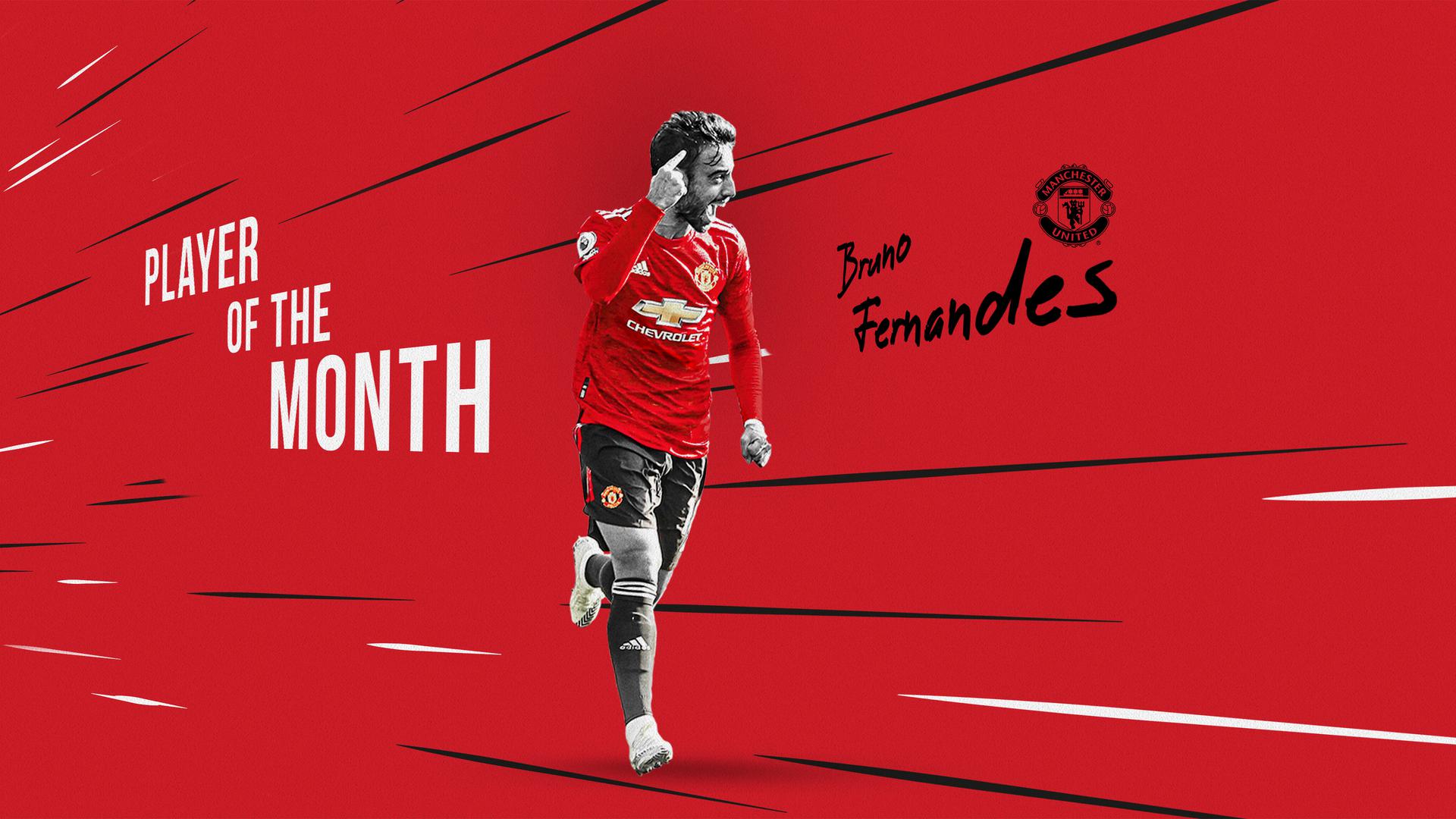 Bruno Fernandes is Man Utd Player of the Month for November