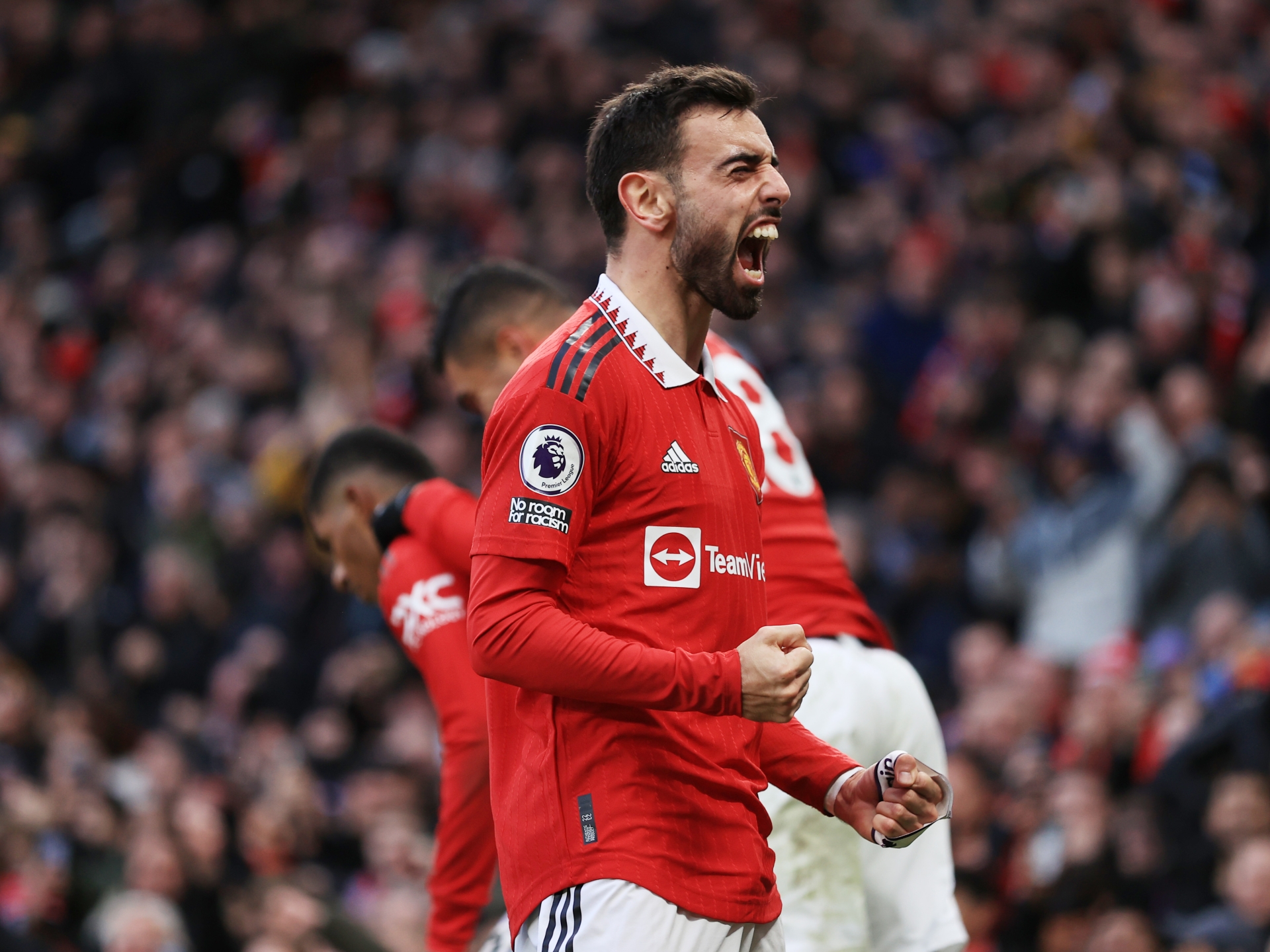 No player has earned more bonus points from match ratings than Bruno Fernandes this season