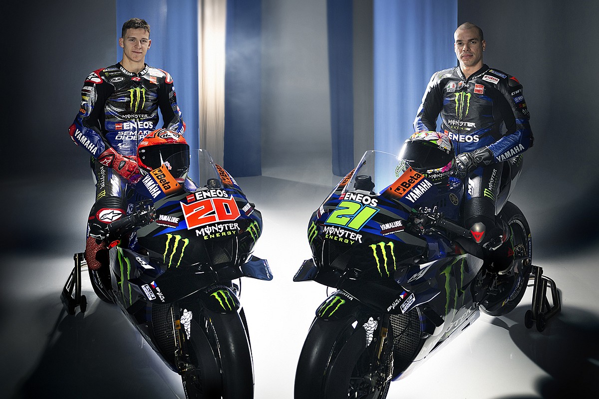 Yamaha becomes first MotoGP team to unveil 2023 livery