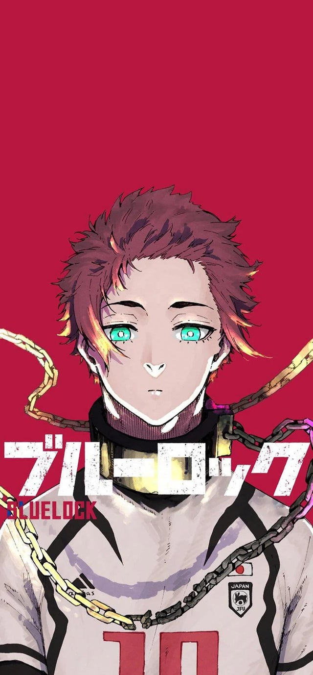 just a few blue lock manga cover as wallpaper