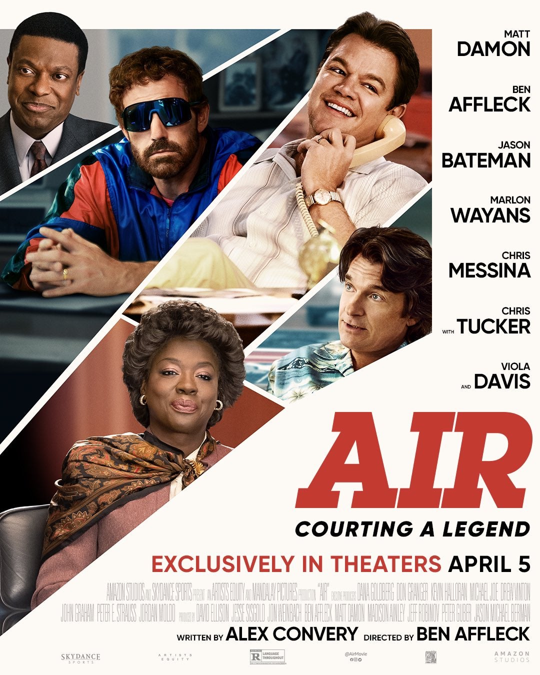 Official Poster for Ben Affleck's 'AIR: Courting a Legend'