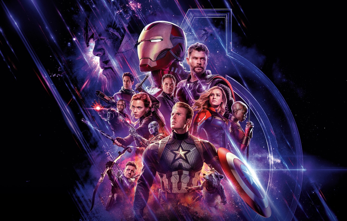 Wallpaper Scarlett Johansson, Action, Fantasy, Superheroes, Hulk, Space, Darkness, Galaxy, Men, Girls, Nebula, Iron Man, The, Guns, year, Women image for desktop, section фильмы