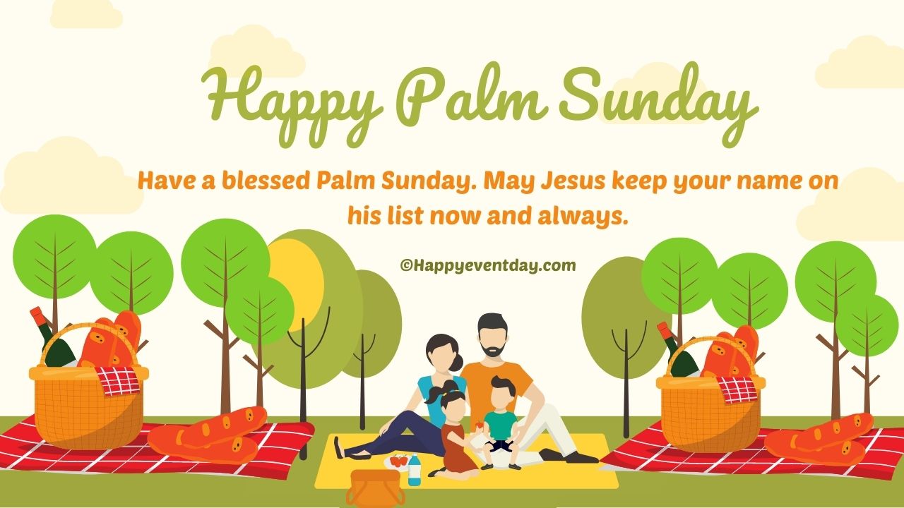Happy Palm Sunday 2023 Image, Wishes, Picture & Wallpaper