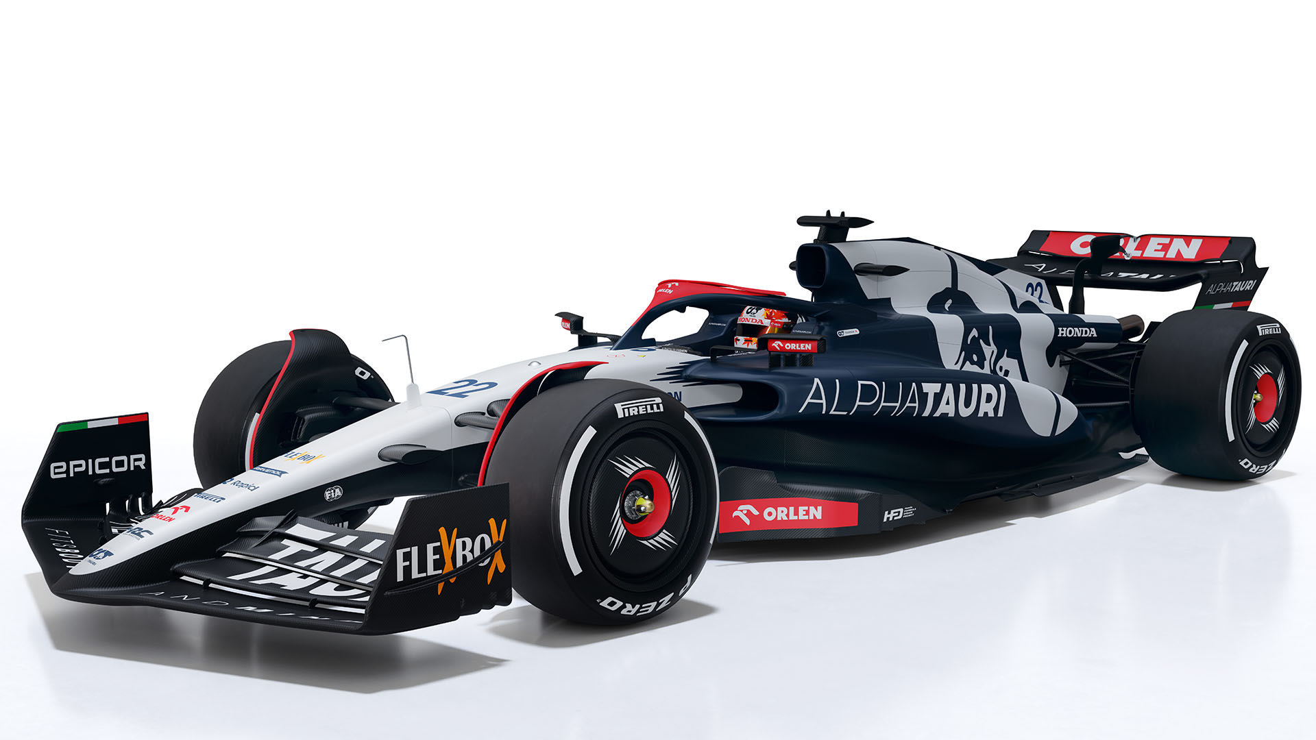 2023 AlphaTauri AT03 livery reveal gallery, Every angle of AlphaTauri's new livery for the 2023 F1 season. Formula 1®