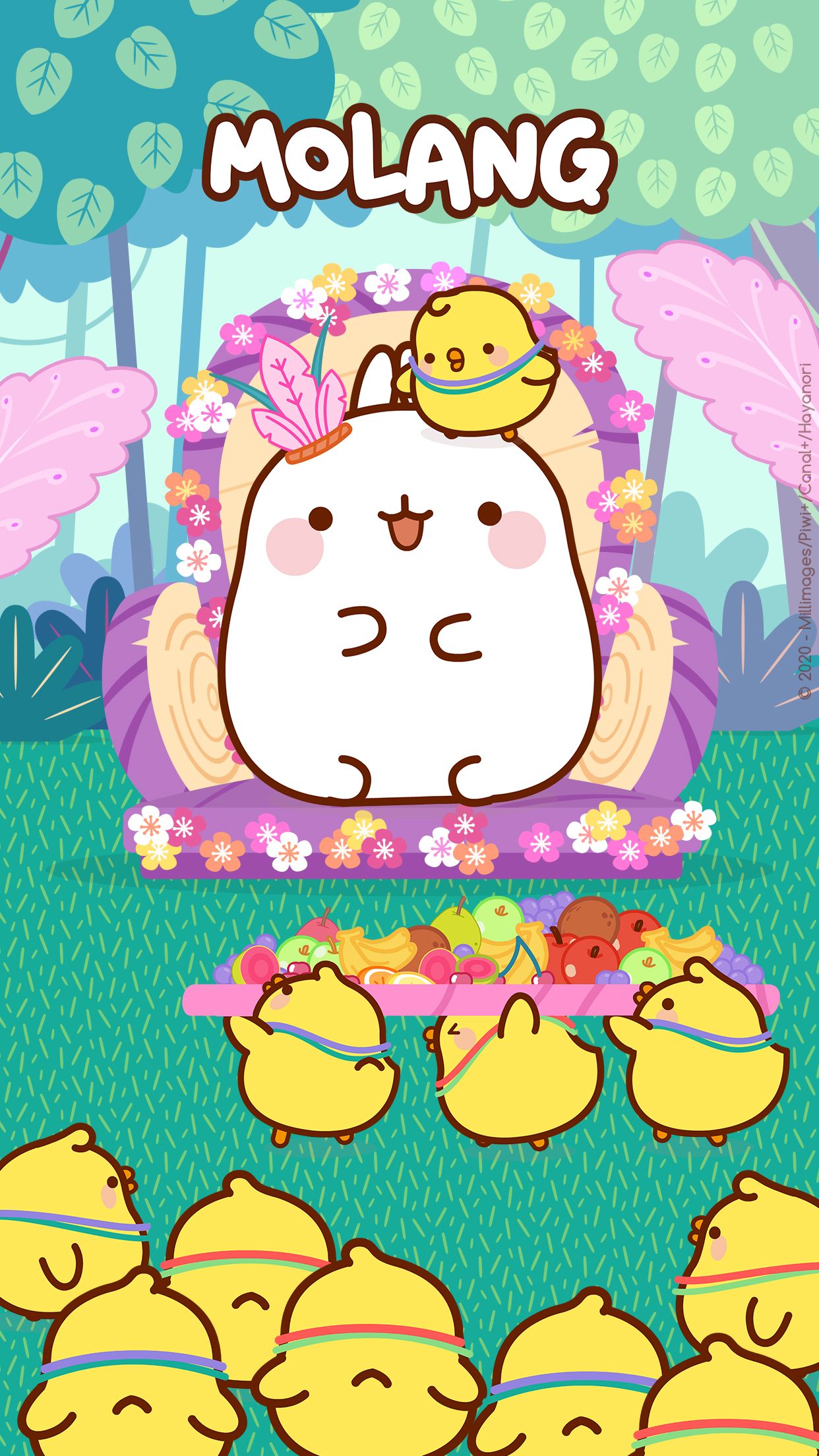 Easter Molang Wallpapers Wallpaper Cave