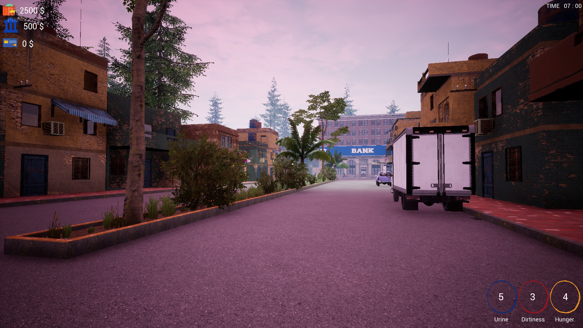 Trader Life Simulator screenshots at Riot Pixels, image