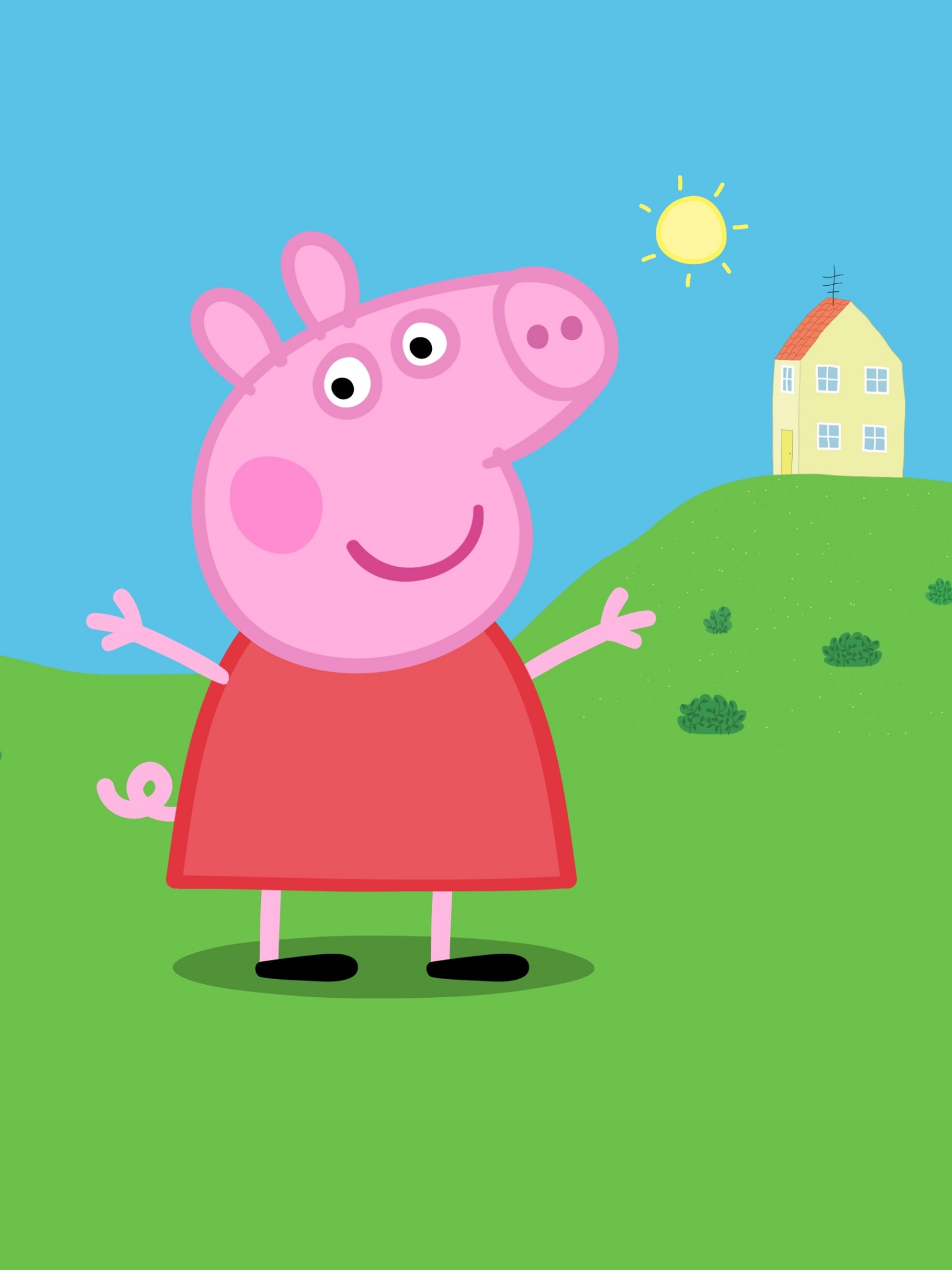 Peppa Pig Wallpaper 4K, My Friend, Games