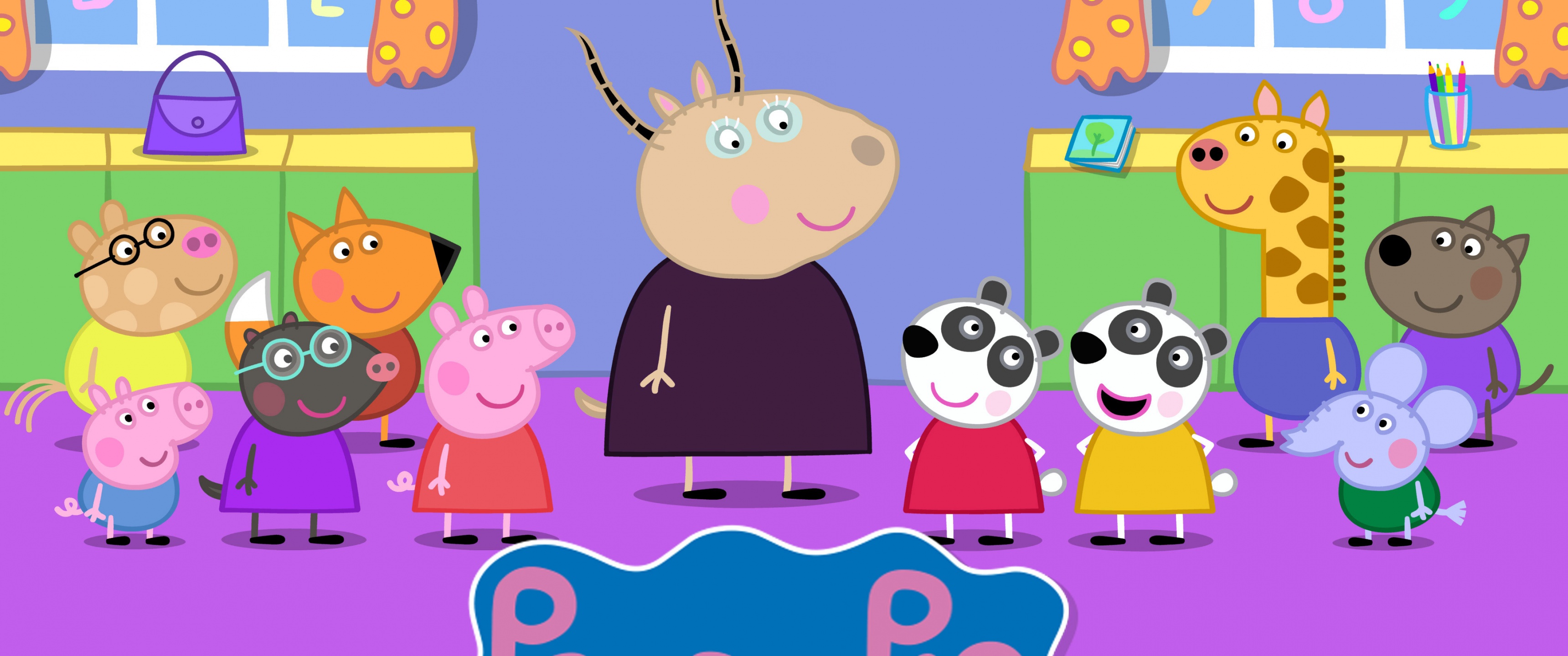 Peppa Pig Wallpaper 4K, Cartoon, TV series, Movies