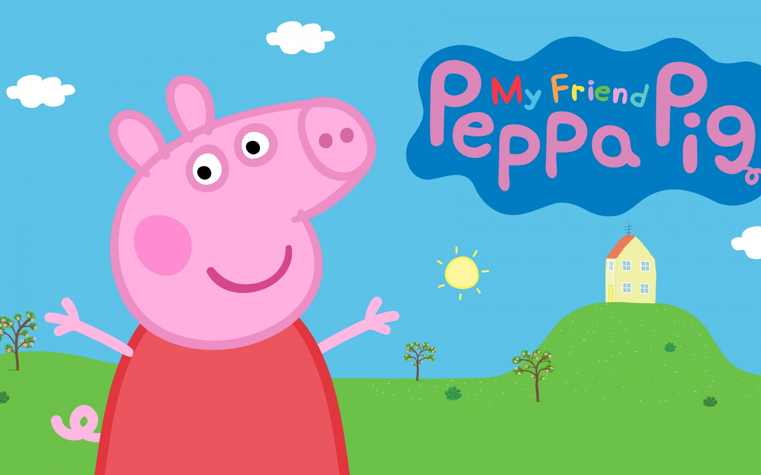 My Friend Peppa Pig Wallpaper 4K, Peppa Pig, Games