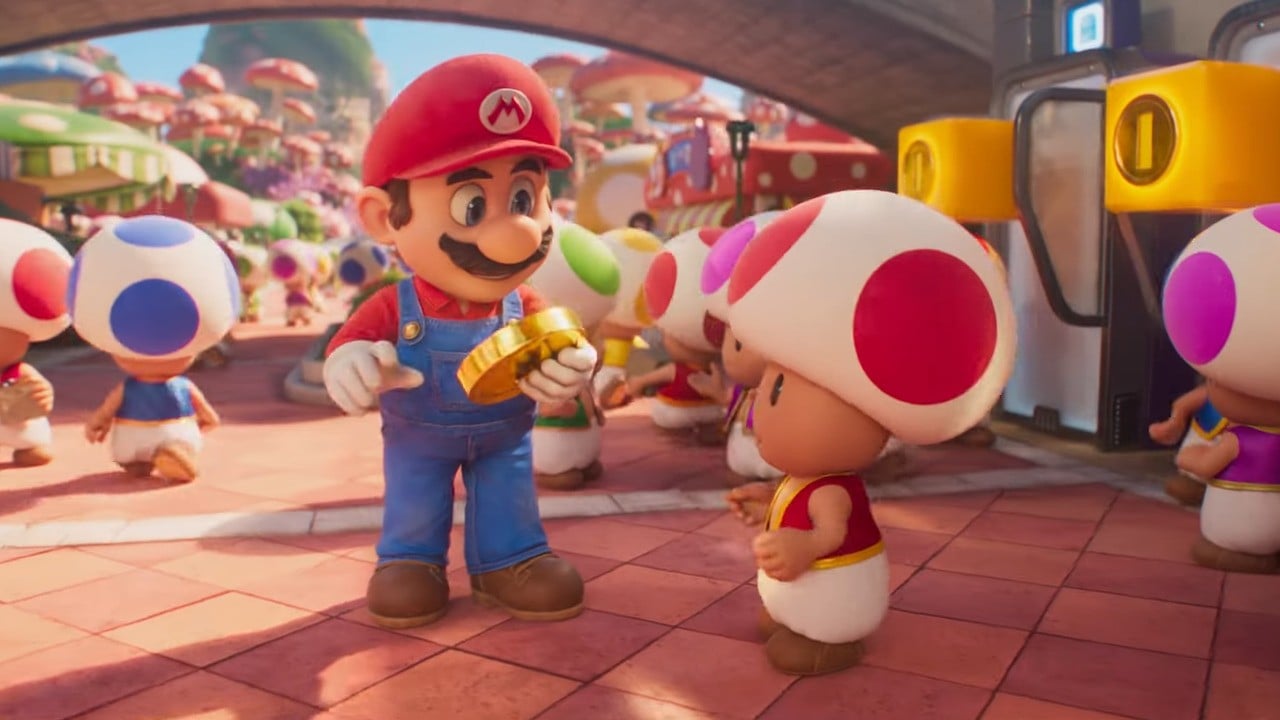 Video: Super Mario Bros. Movie Mushroom Kingdom Official Reveal