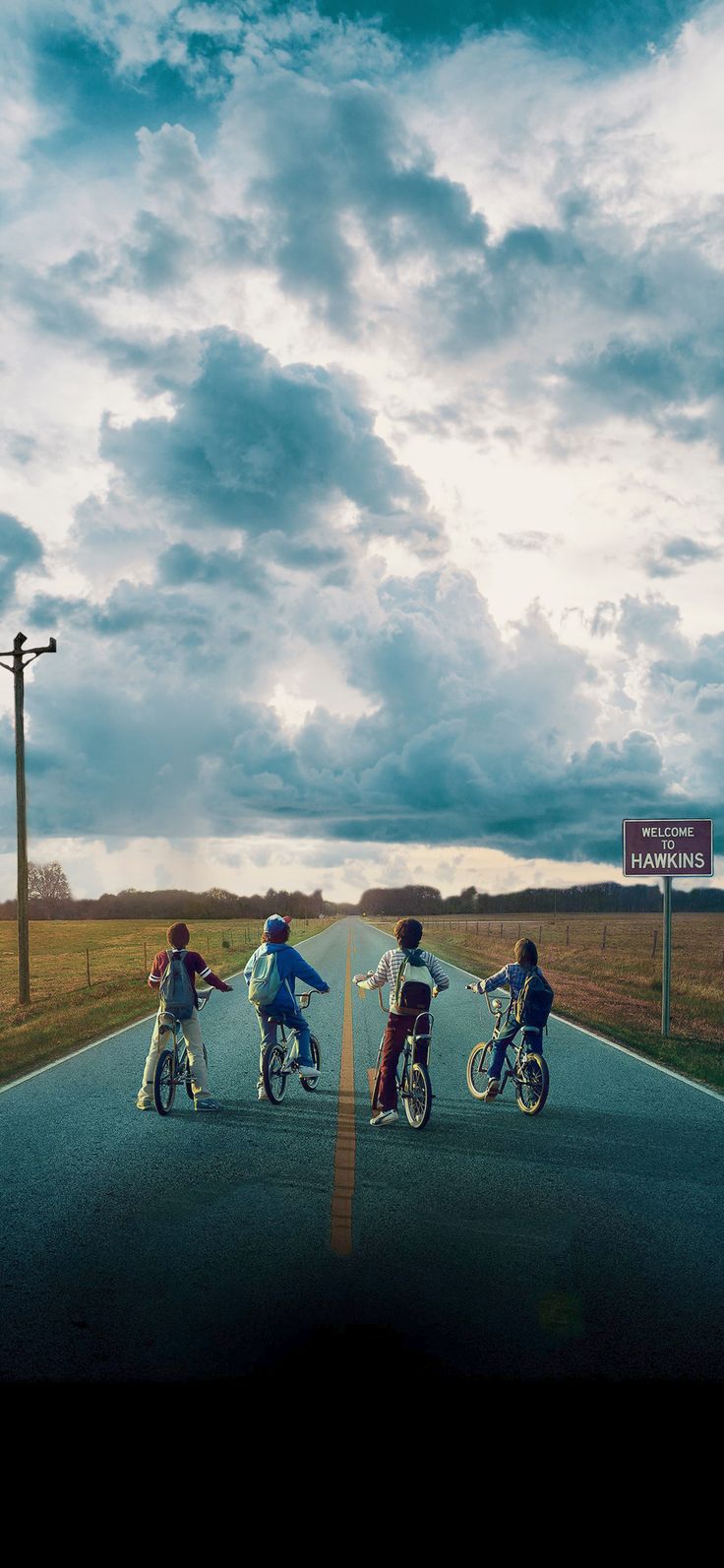 1030799 night bicycle vehicle blue Stranger Things Netflix darkness  screenshot atmospheric phenomenon computer wallpaper atmosphere of  earth extreme sport  Rare Gallery HD Wallpapers