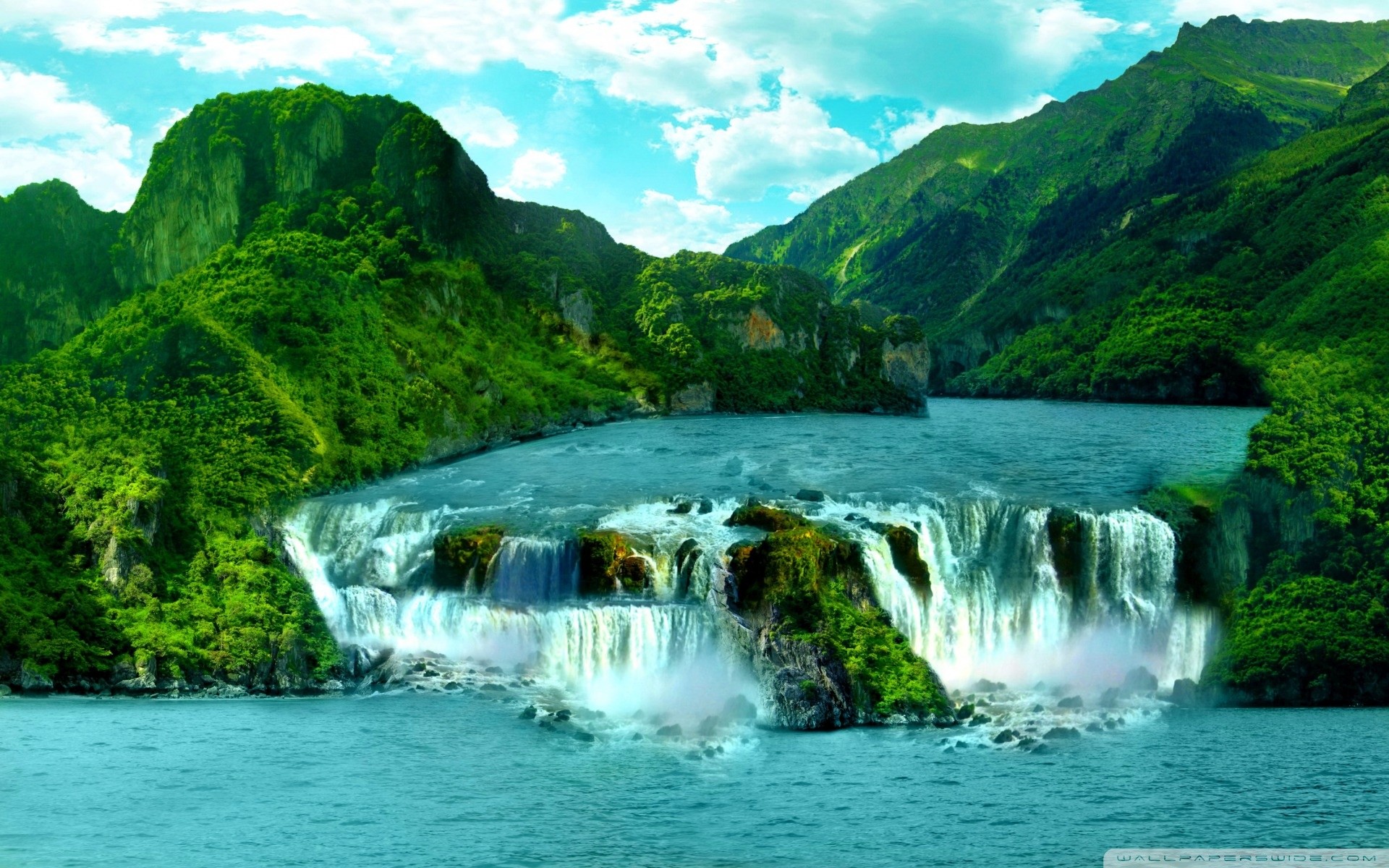 Waterfall HD Wallpaper