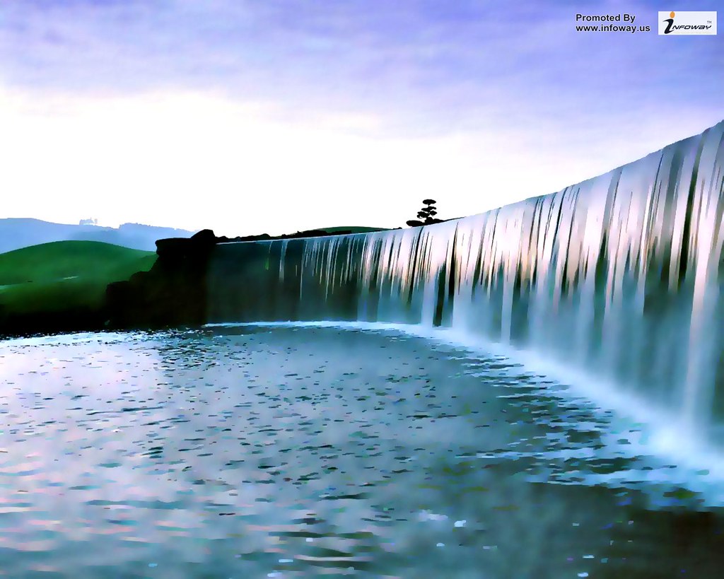 wallpaper of waterfall. wallpaper of waterfall