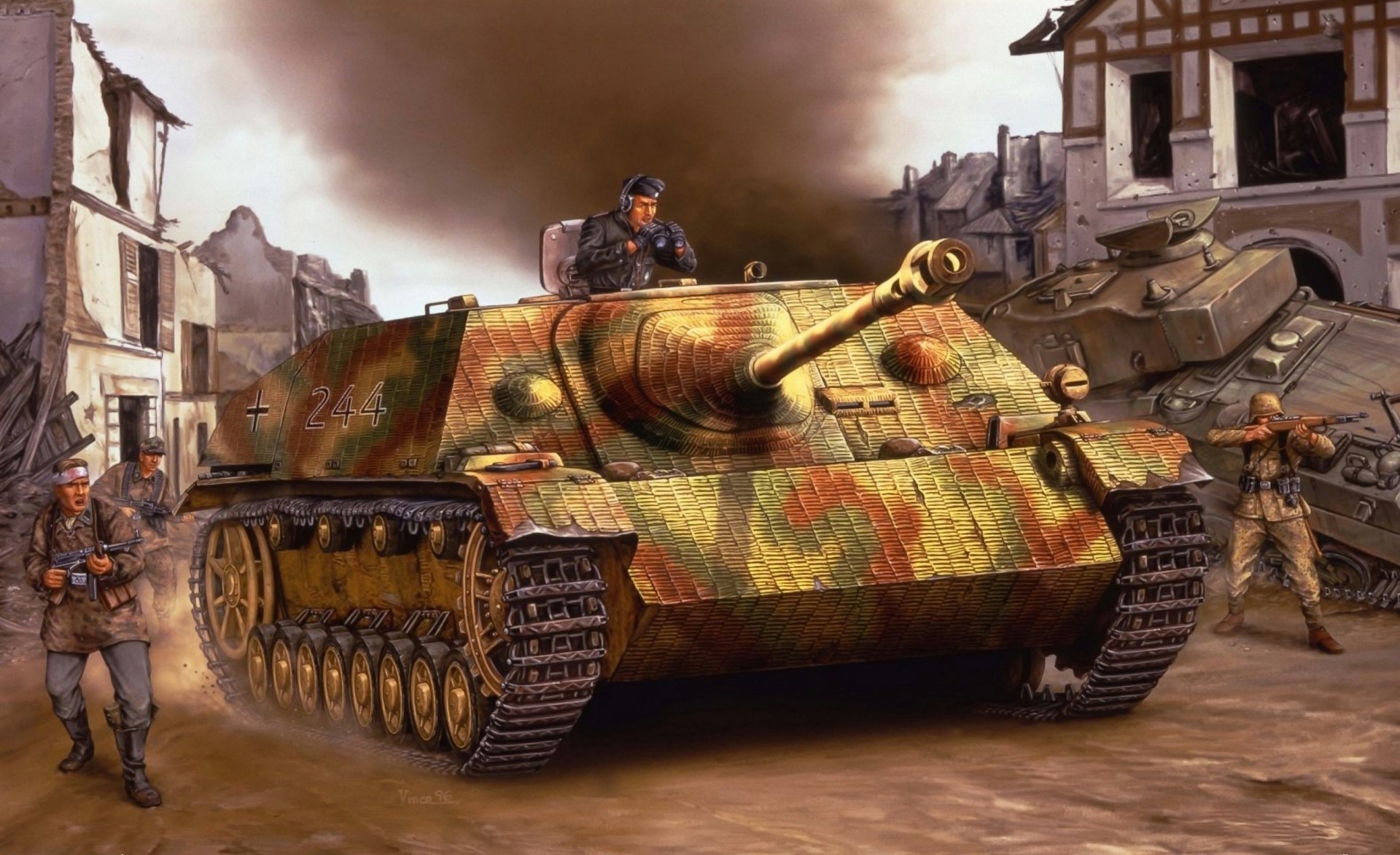 Jagdpanzer IV 1080P, 2k, 4k HD wallpaper, background free download