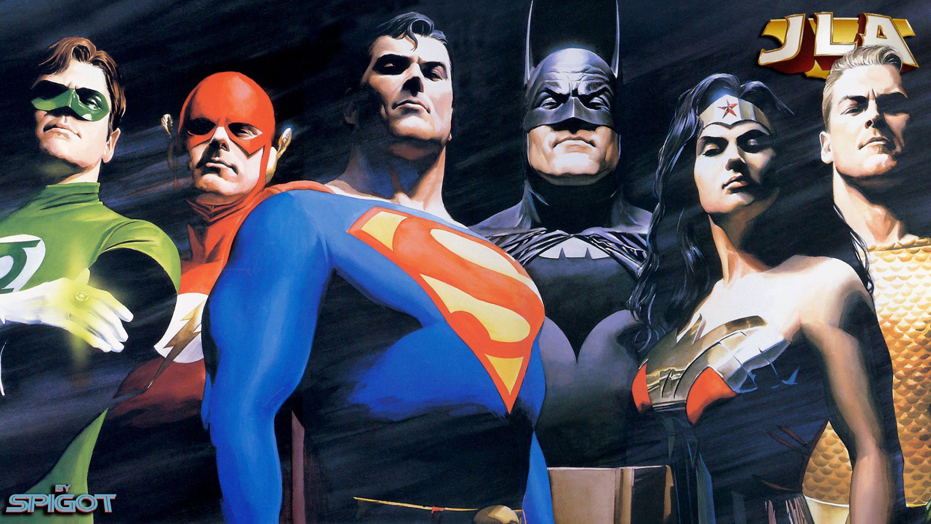 Justice League Wallpaper. George Spigot's Blog