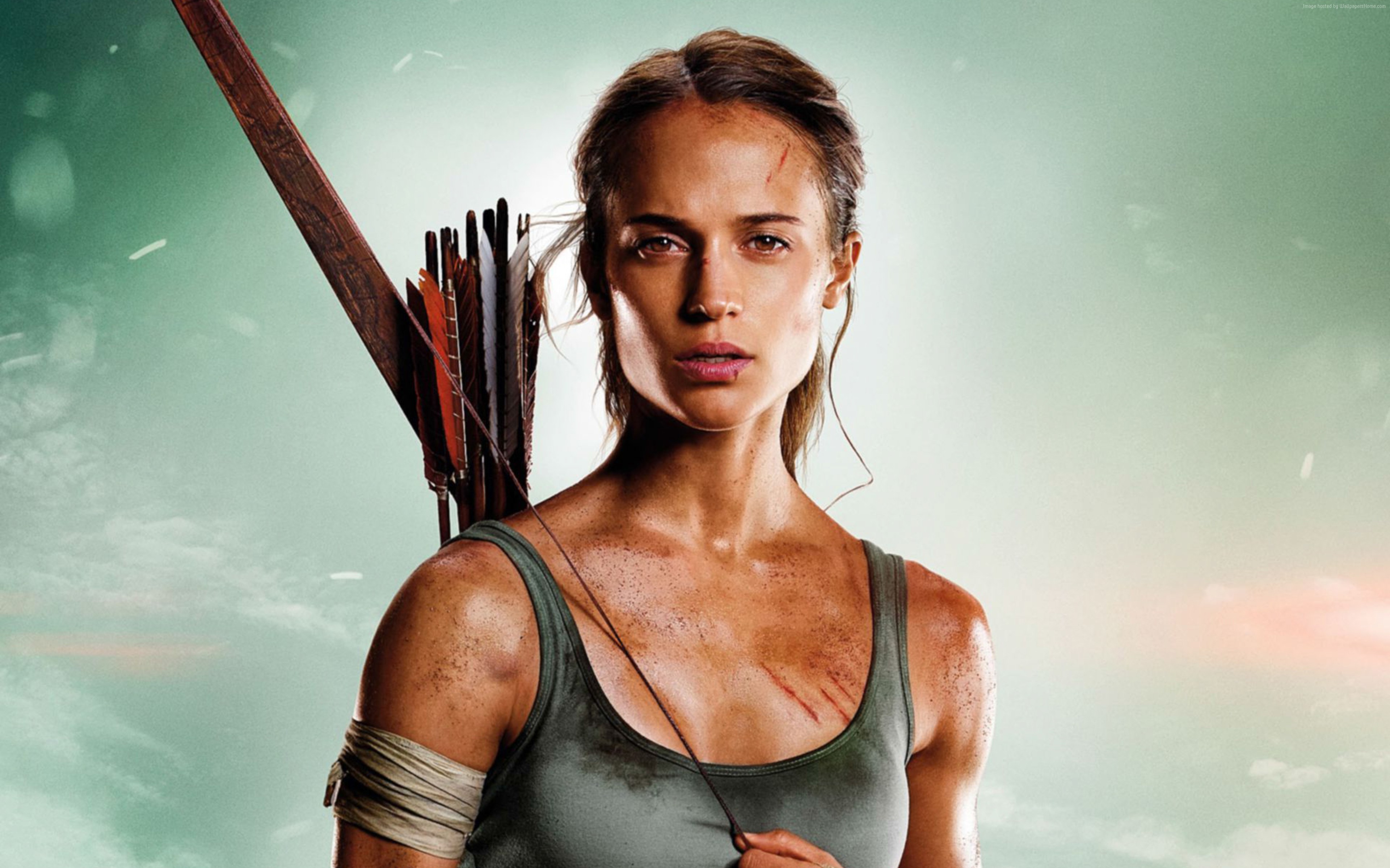 4k, Tomb Raider, Alicia Vikander, Lara Croft Gallery HD Wallpaper