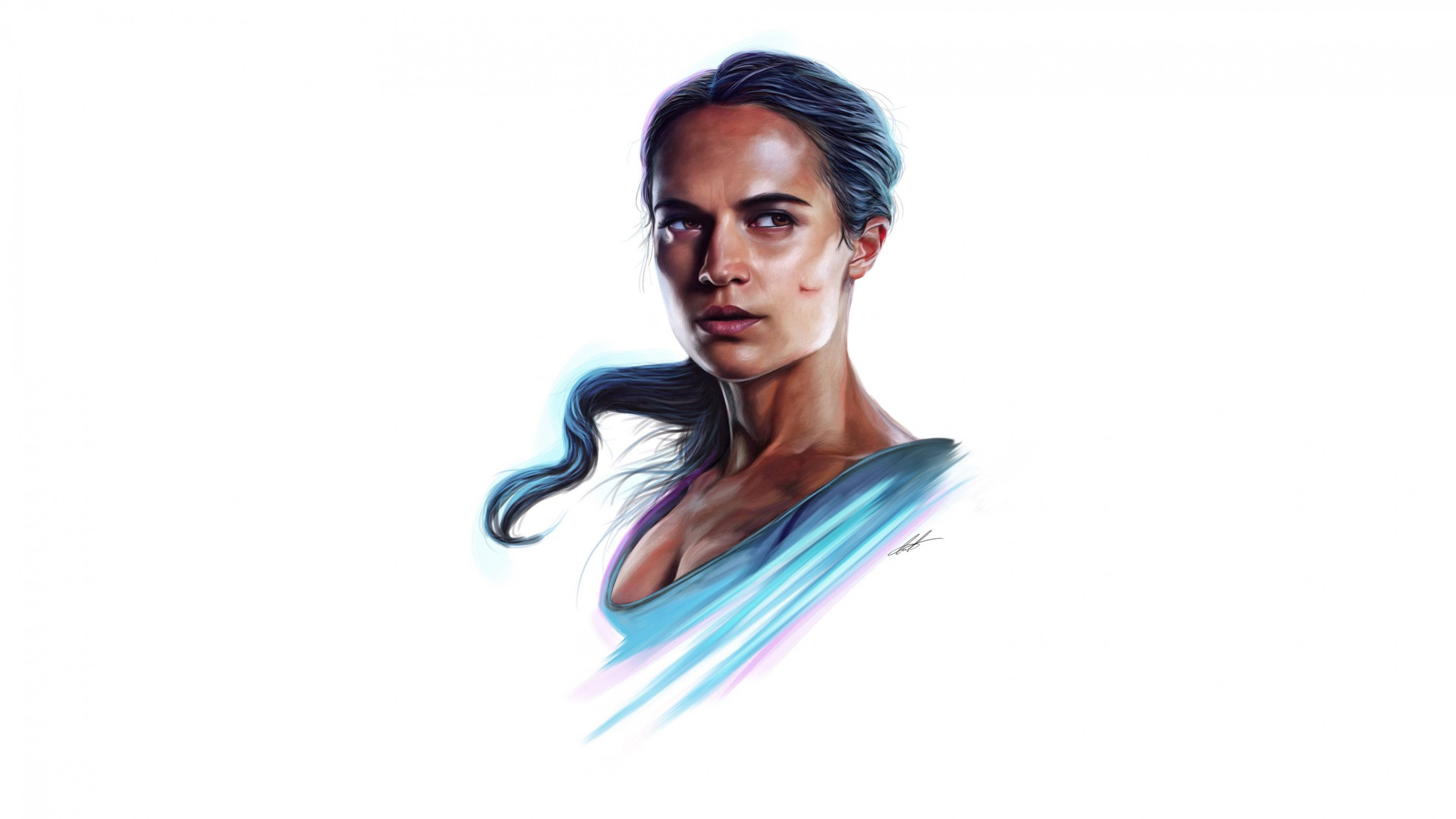 Download Cool Girl Alicia Vikander Wallpaper