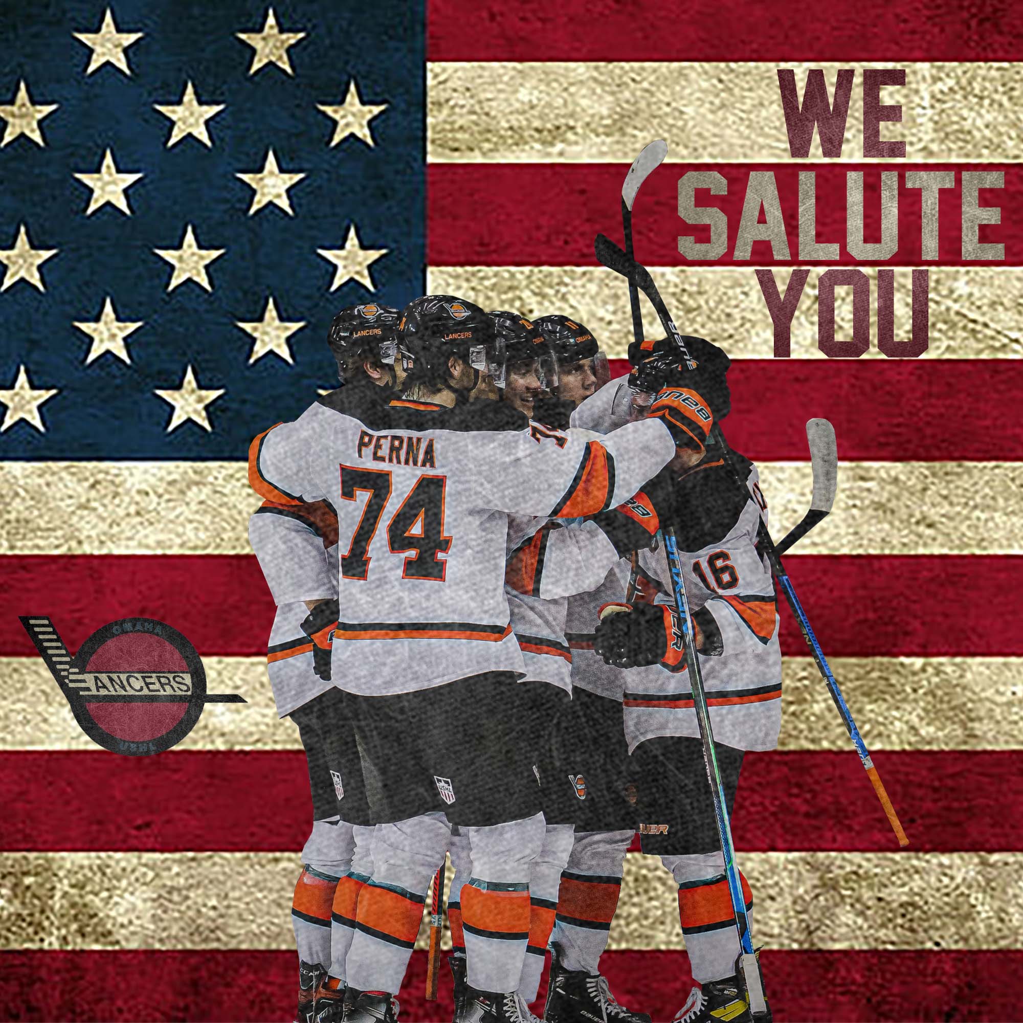 Omaha Lancers Veterans Day from the Omaha Lancers! Thank you to those who have fought and continue to fight for our nation's freedom!