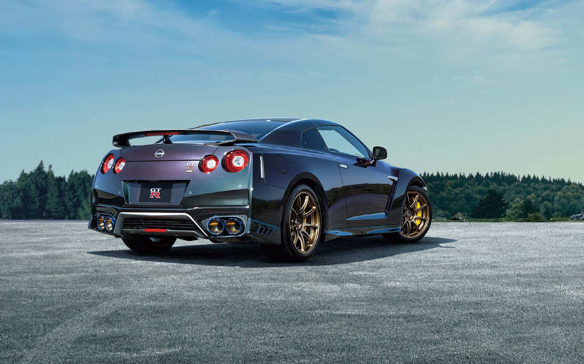 Nissan GT R T Spec Arrives With New Take On Midnight Purple Paint