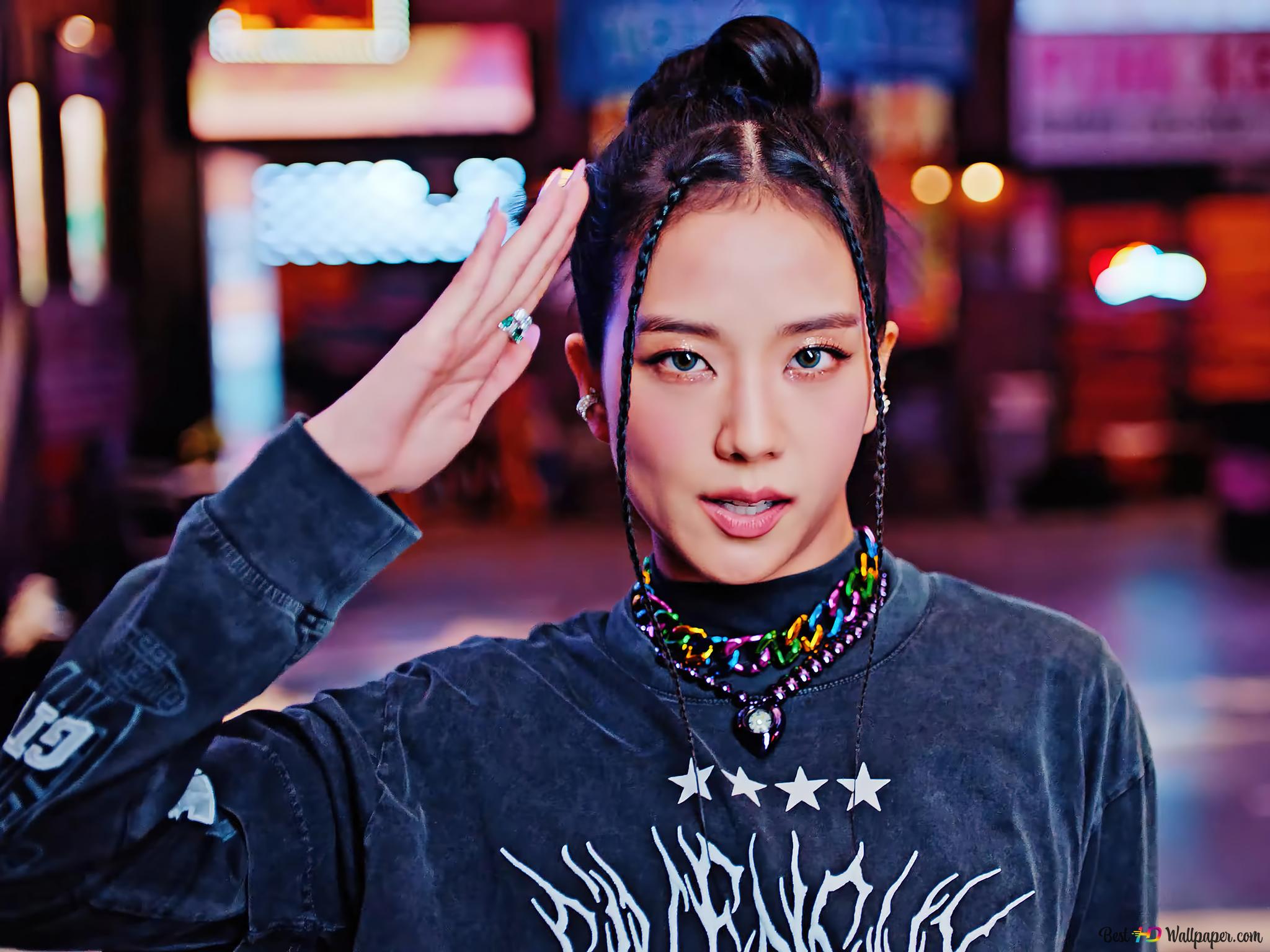 BlackPink's Jisoo. 'Shut Down' MV Photohoot 4K wallpaper download
