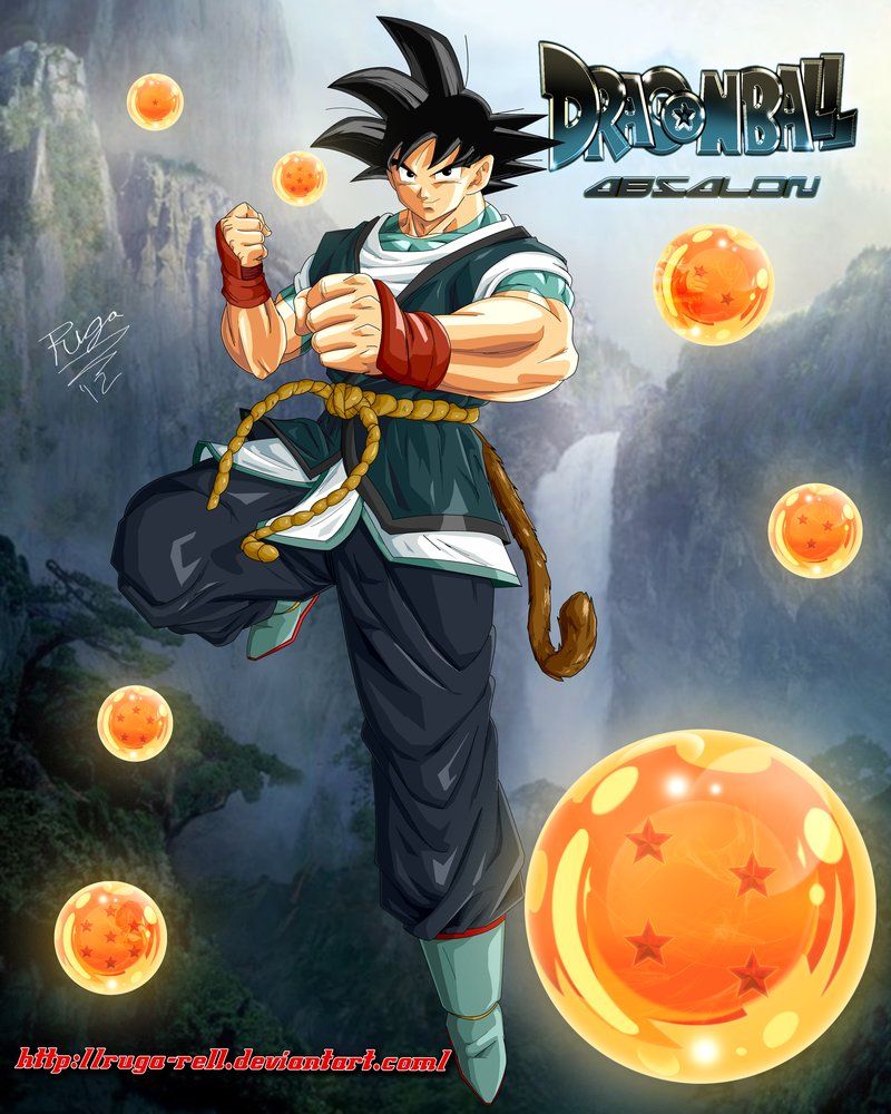 GOKU From DragonBall Absalon By Ruga Rell. Anime Dragon Ball, Dragon Ball Super Manga, Dragon Ball