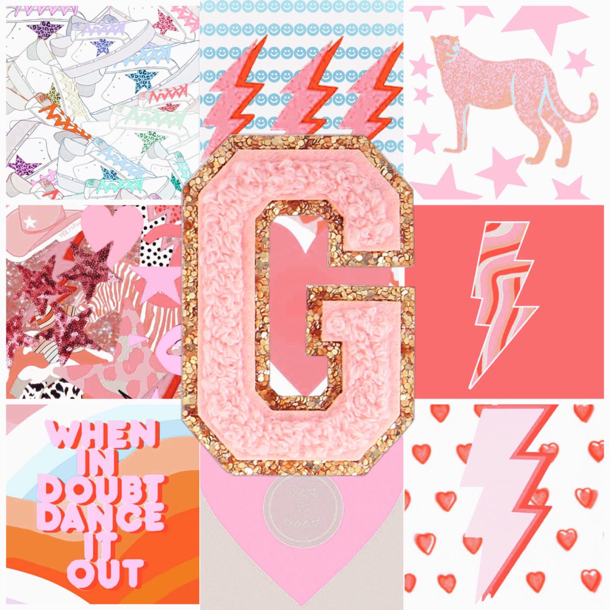 Custom Letter Preppy Wallpaper. Preppy wallpaper, iPhone wallpaper preppy, Aesthetic iphone wallpaper