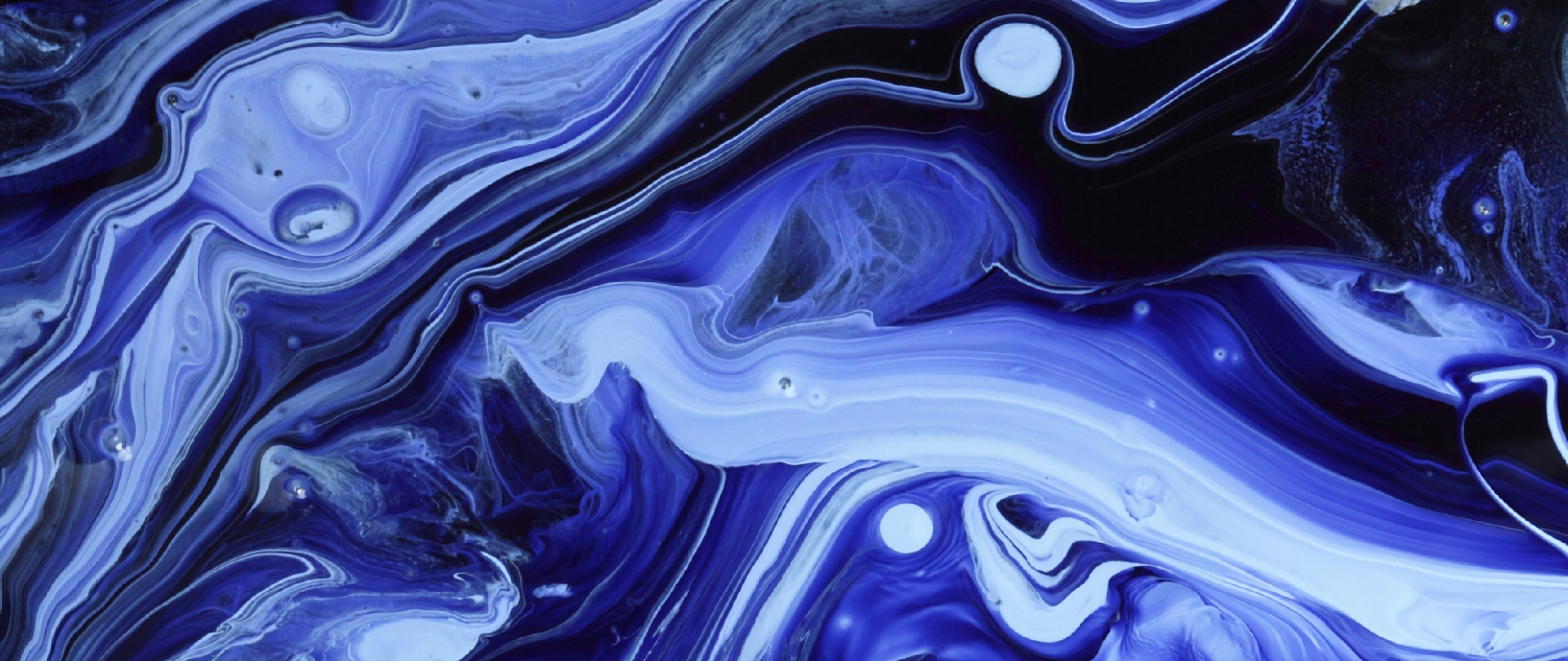 Metallic liquid abstract 4K ultra HD wallpaper