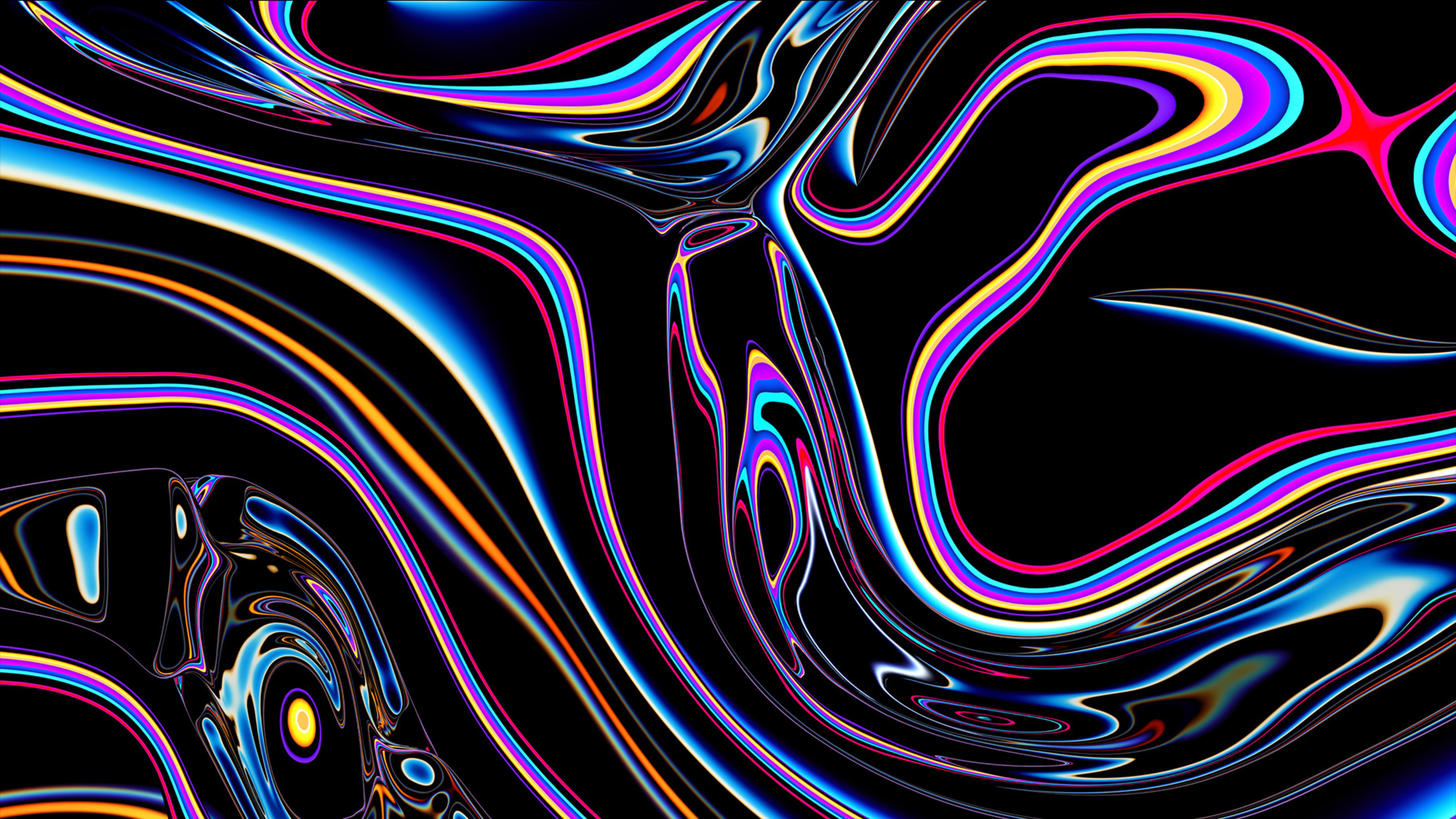 4K, 4K, abstract, liquid Gallery HD Wallpaper