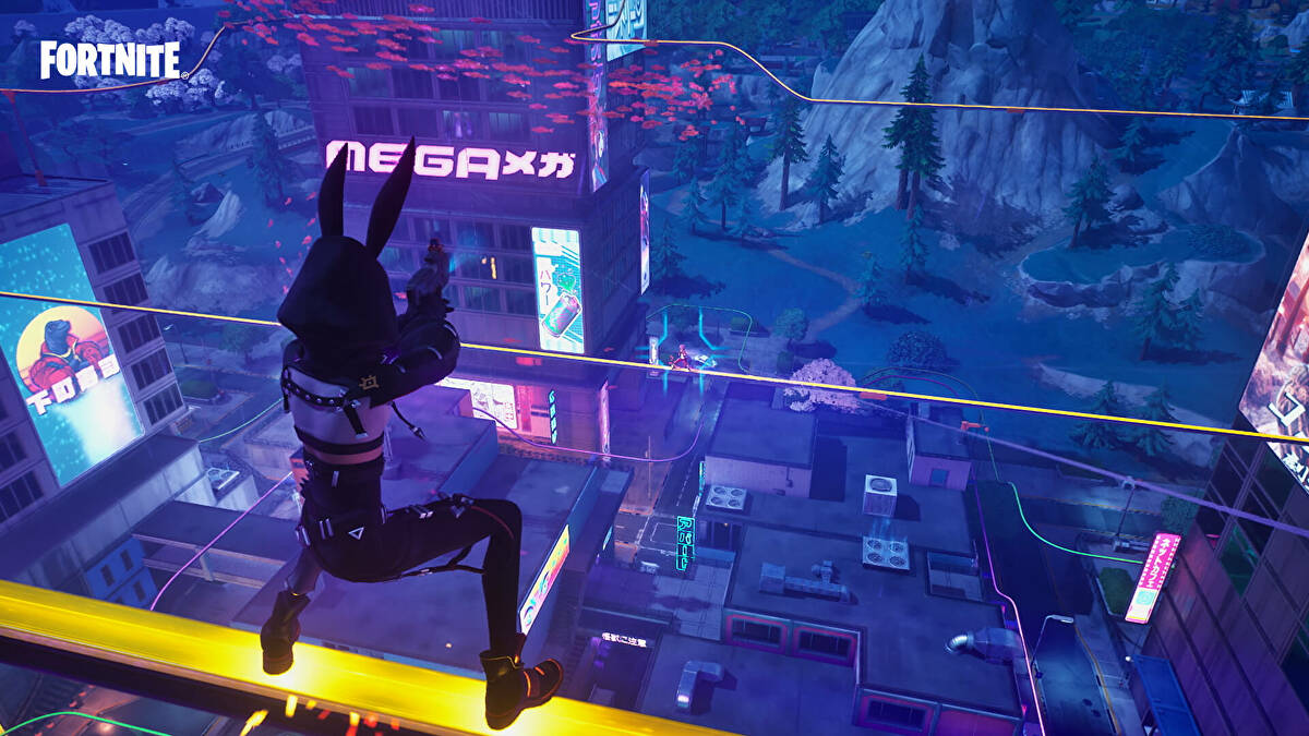 Here's everything new in Fortnite's fresh cyberpunk season