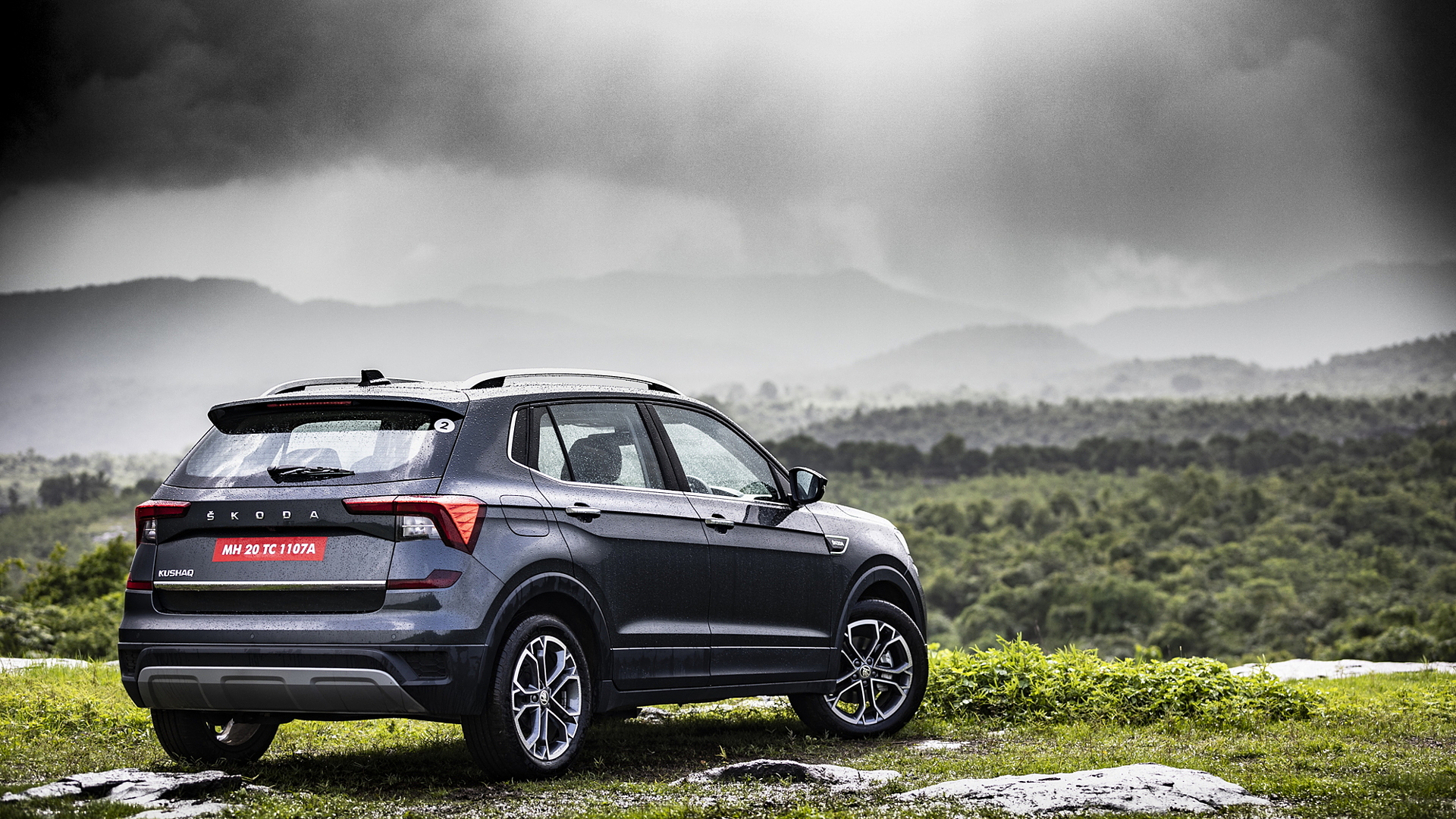 Free download Kushaq Left Side View Image Kushaq Photo in India CarWale [1920x1080] for your Desktop, Mobile & Tablet. Explore Skoda Kushaq Wallpaper. Skoda Octavia 2019 Wallpaper, Skoda Scala Wallpaper