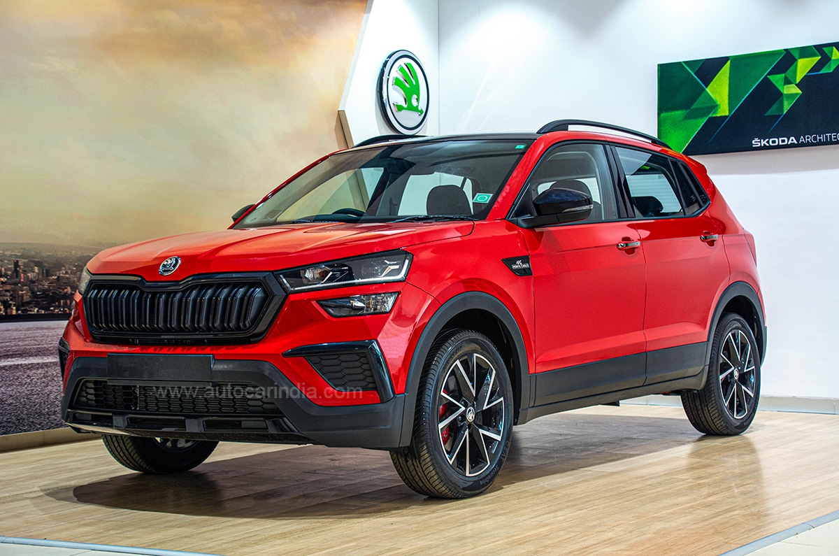 Skoda Kushaq Monte Carlo exterior, interior image