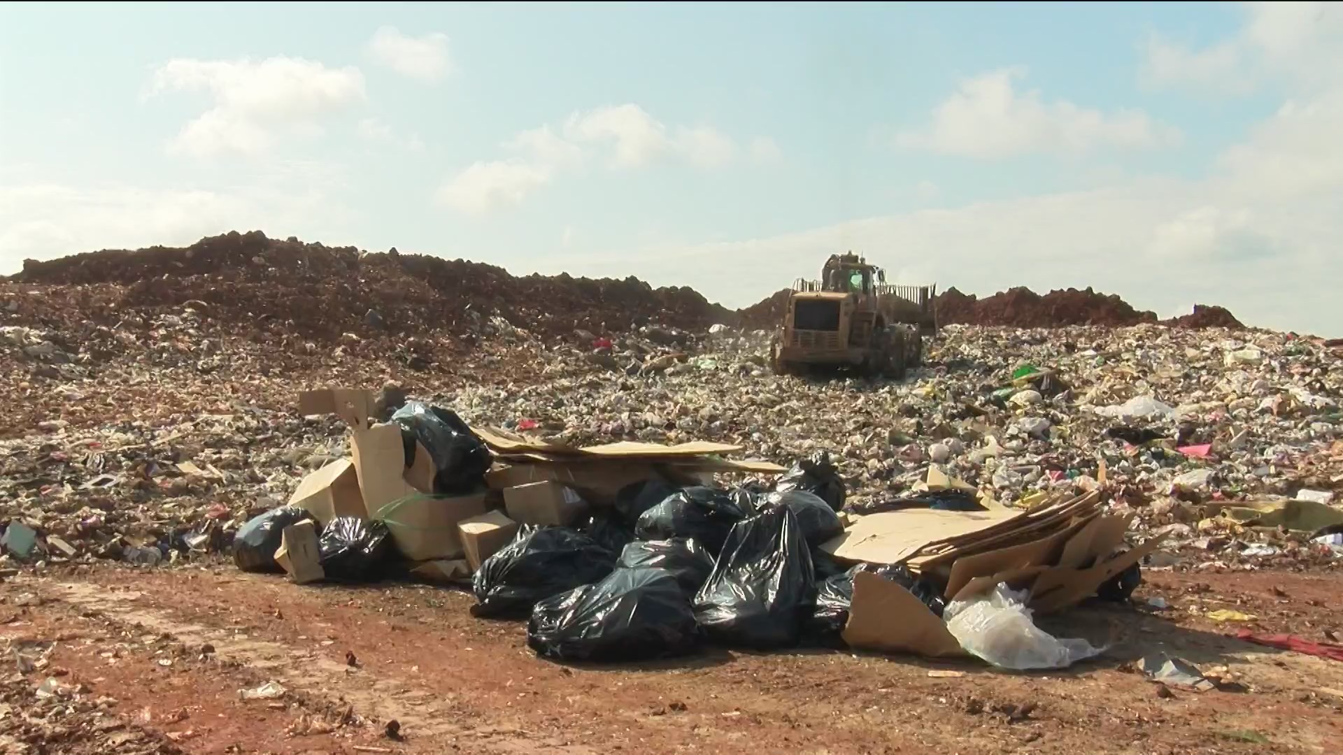 Space is a hot commodity at the landfill. And it's filling up fast