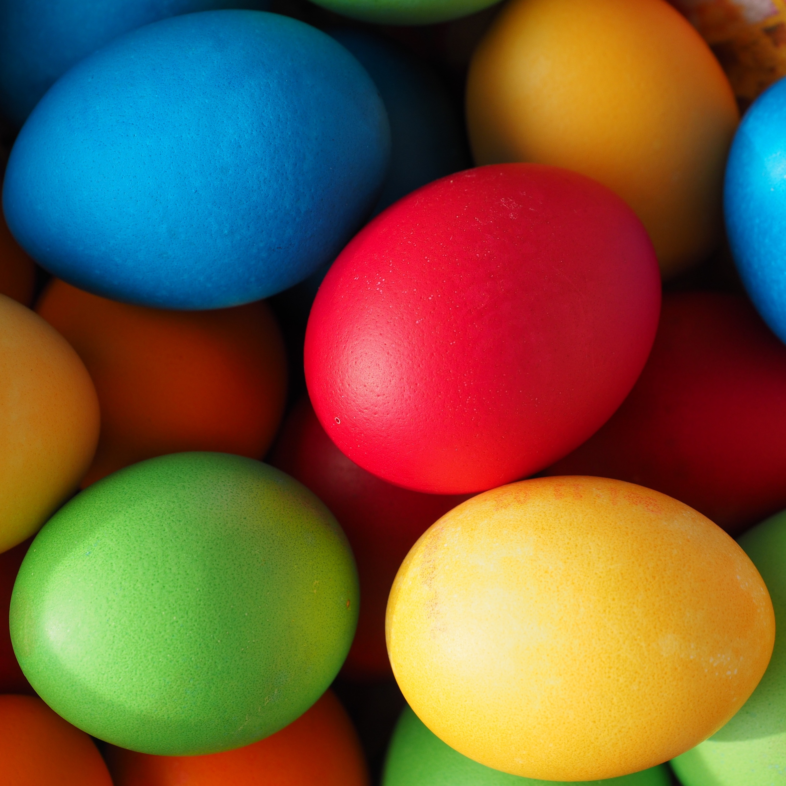 Easter eggs Wallpaper 4K, Colorful eggs, Celebrations
