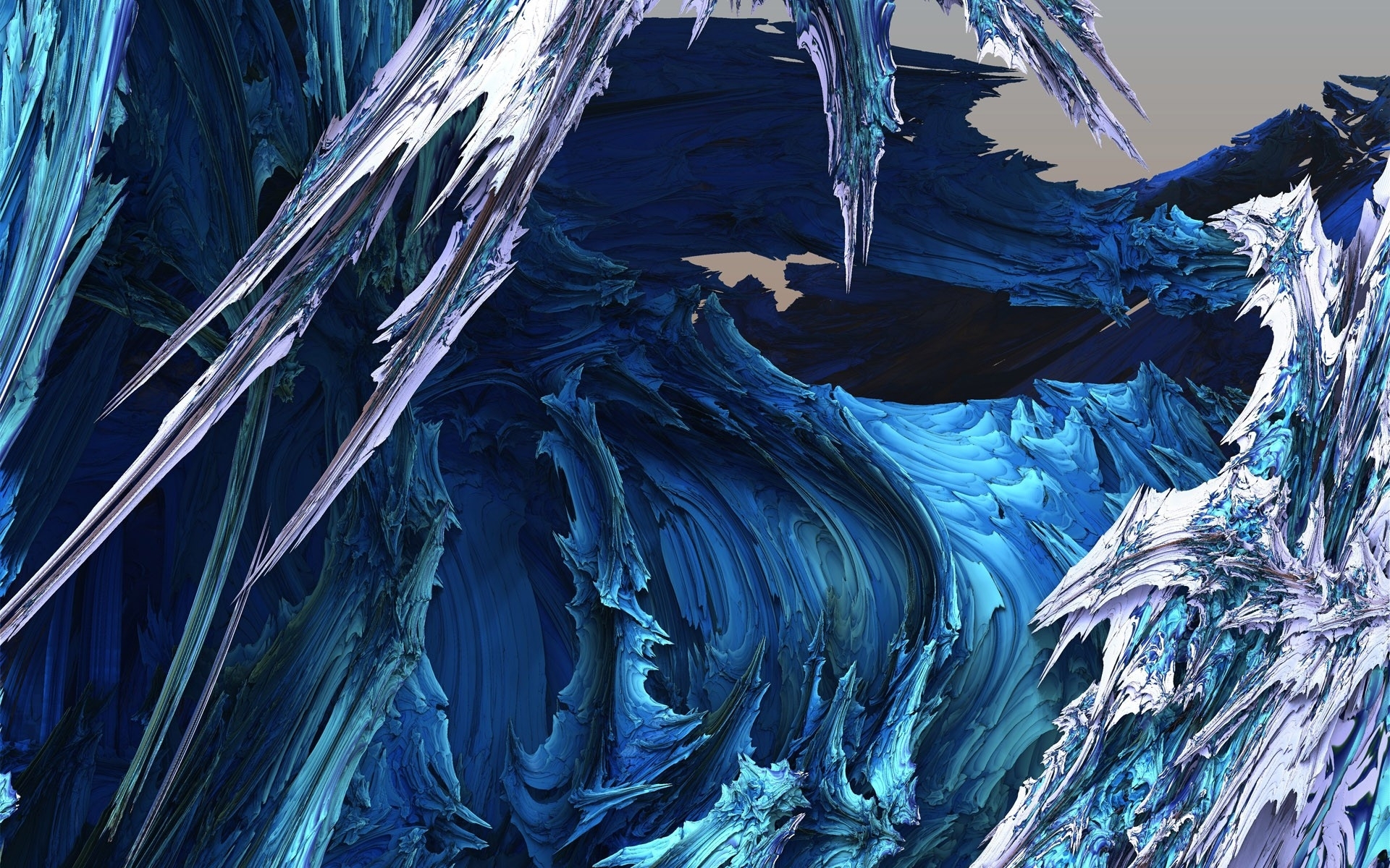 Abstract Blue Wave wallpaper. Abstract Blue Wave