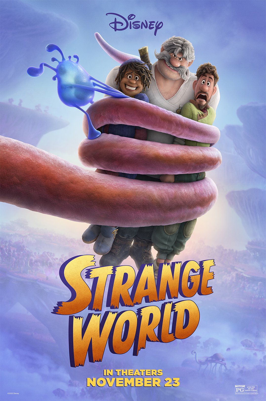New “Strange World” Poster Released