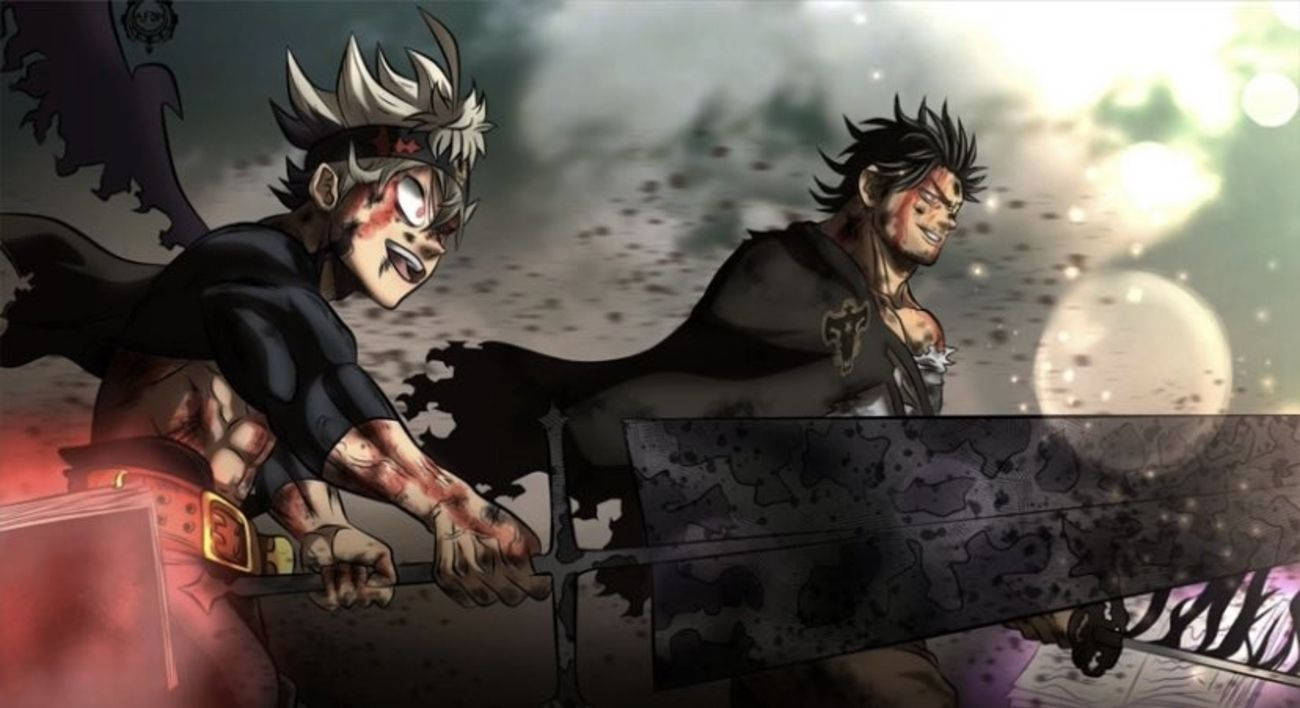 Download Liebe Black Clover Asta And Yami Wallpaper