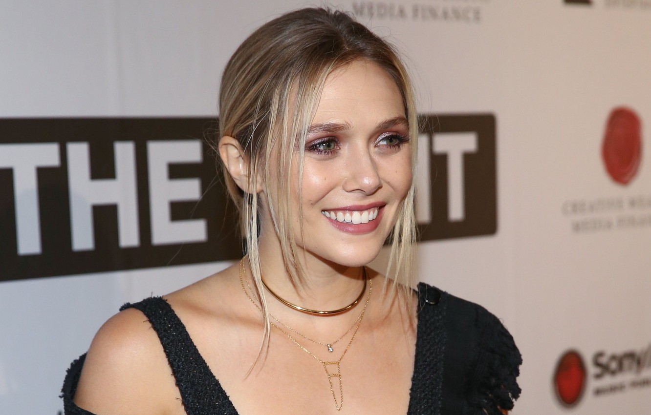 Wallpaper look, pose, makeup, photohoot, hair, Elizabeth Olsen, Elizabeth Olsen image for desktop, section девушки