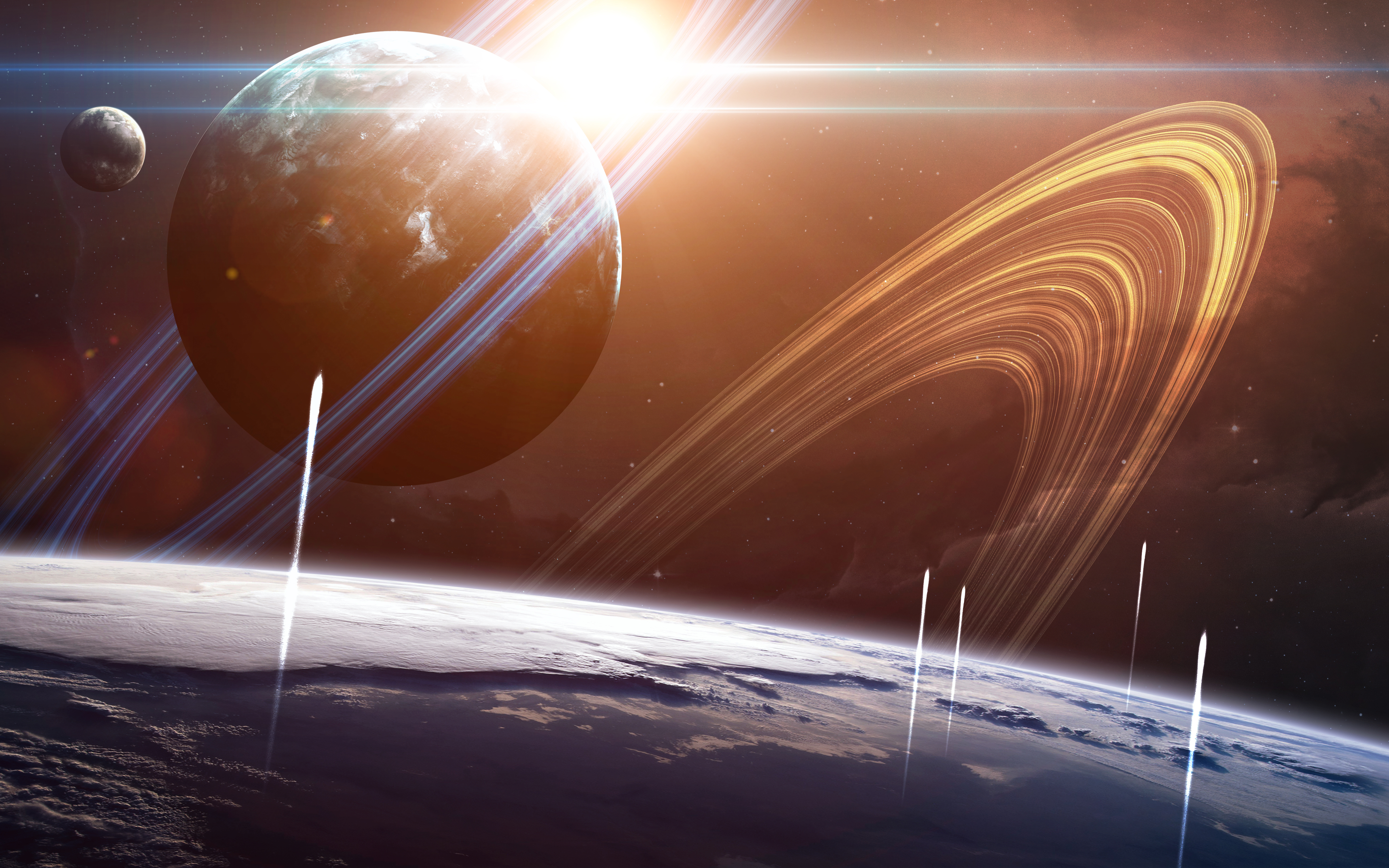 Planets 4k Ultra HD Wallpaper