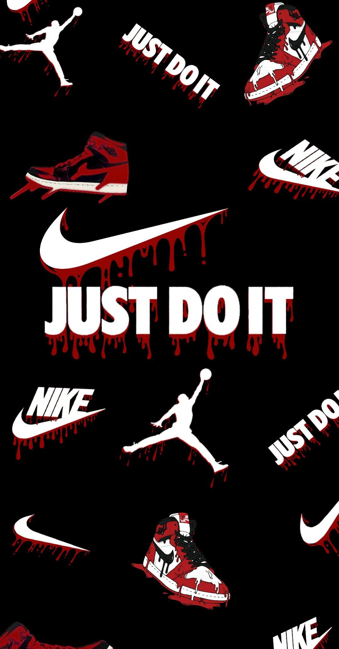 Wallpaper Nike Jordan Drip. Nike wallpaper, Cool nike wallpaper, Nike logo wallpaper